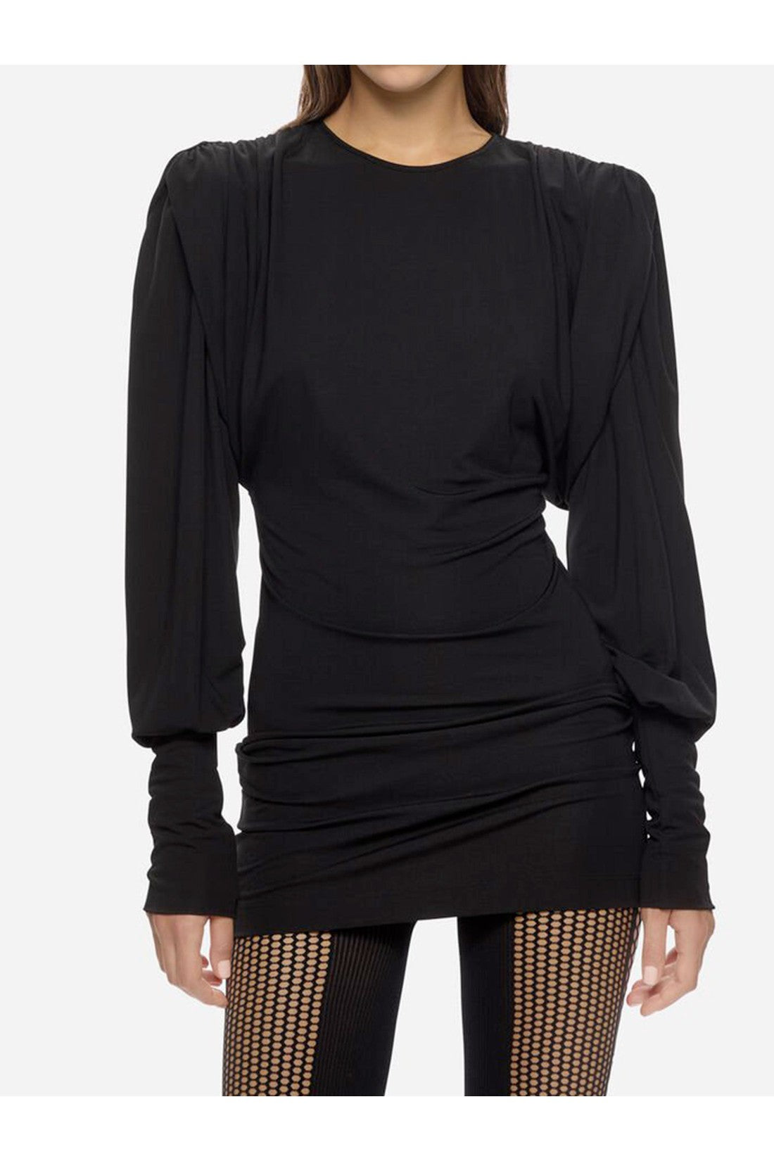 Quinn black mini dress