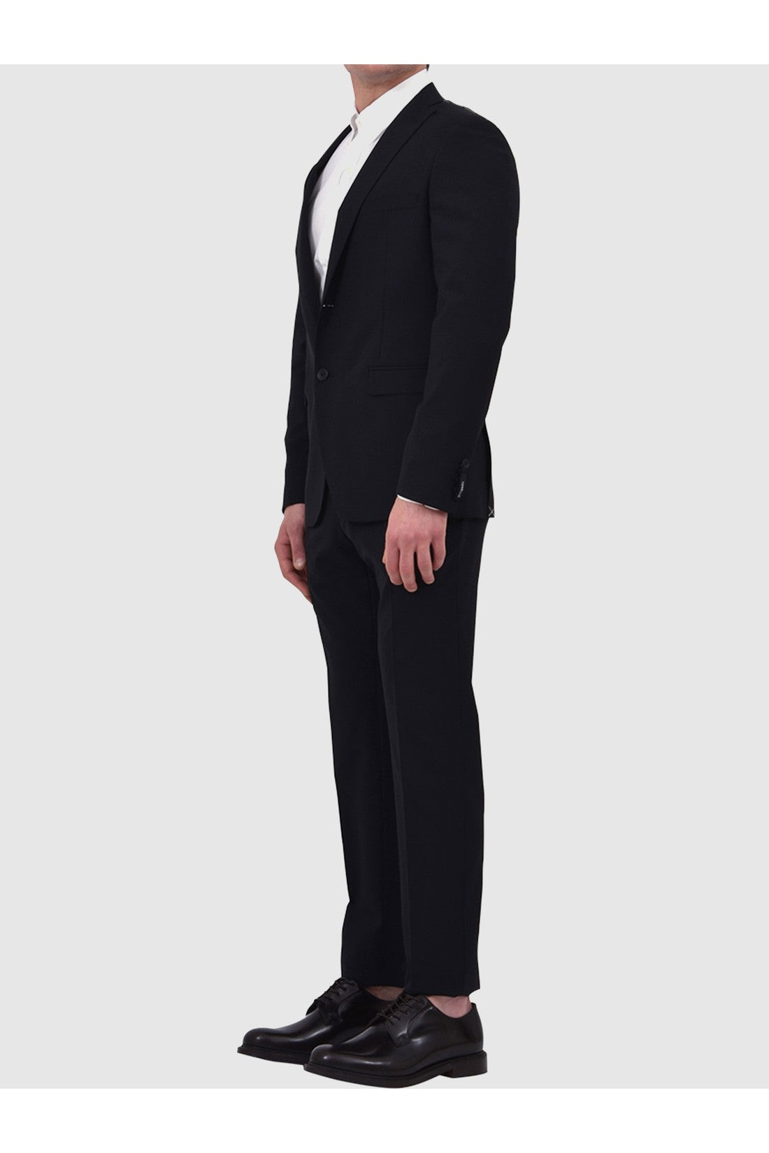 Two-piece black suit