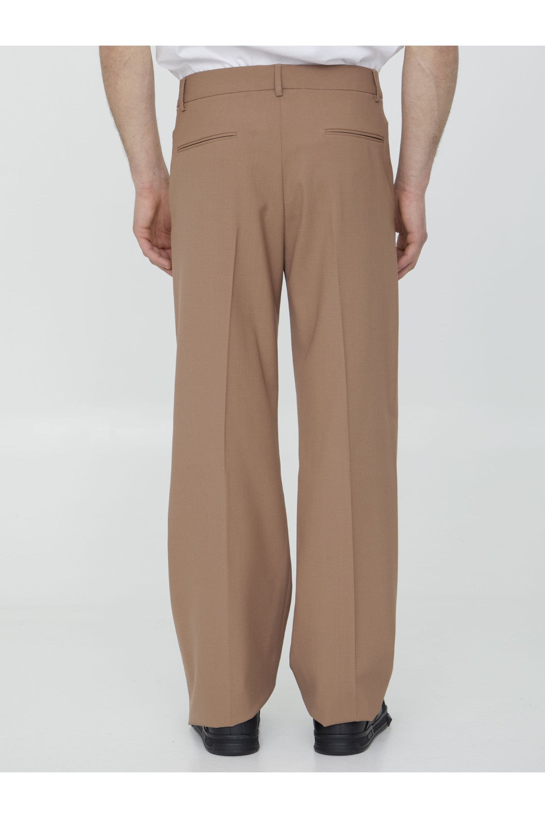 Wool tailored trousers