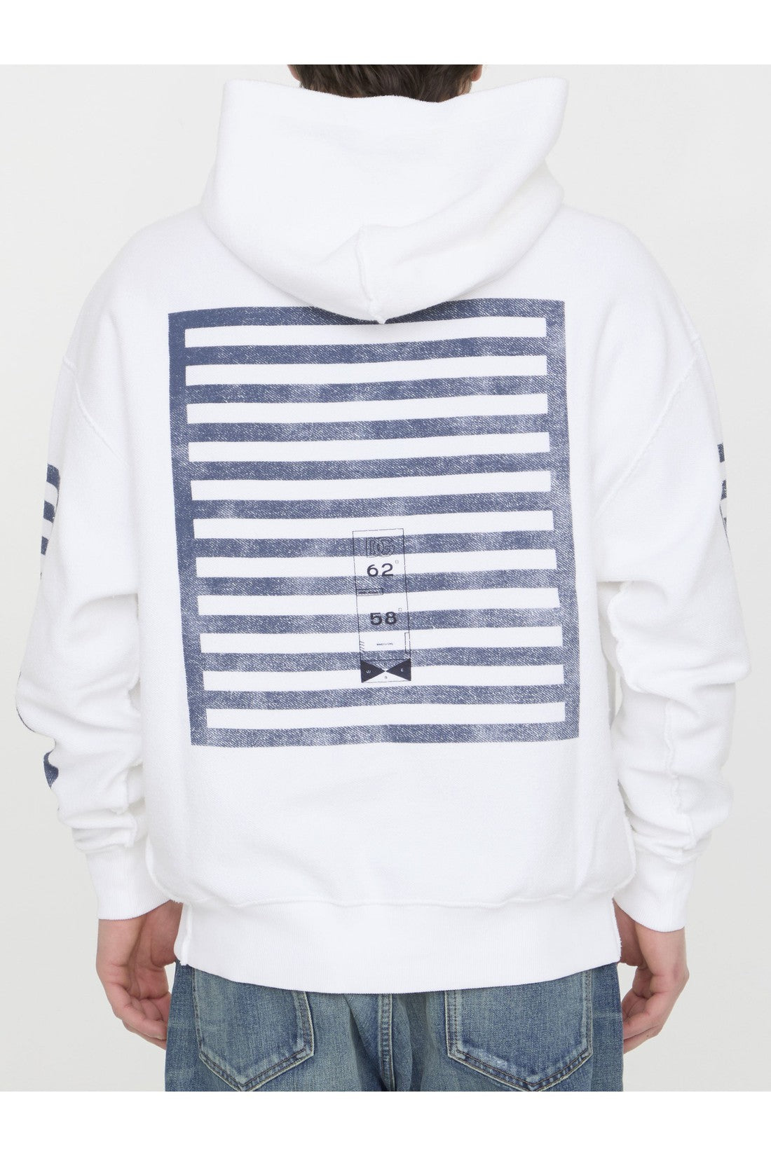 Marina print hoodie