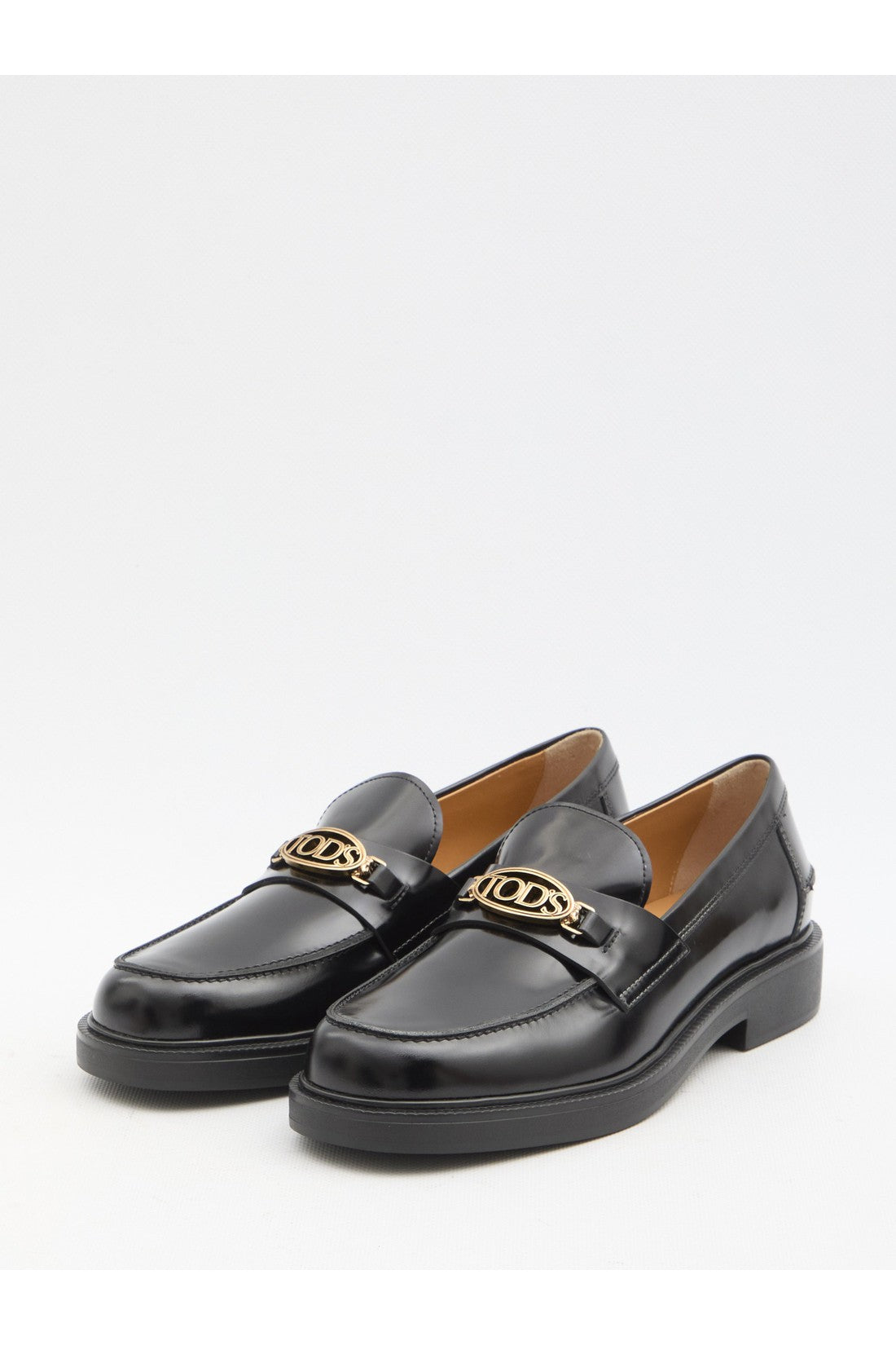 Leather loafers