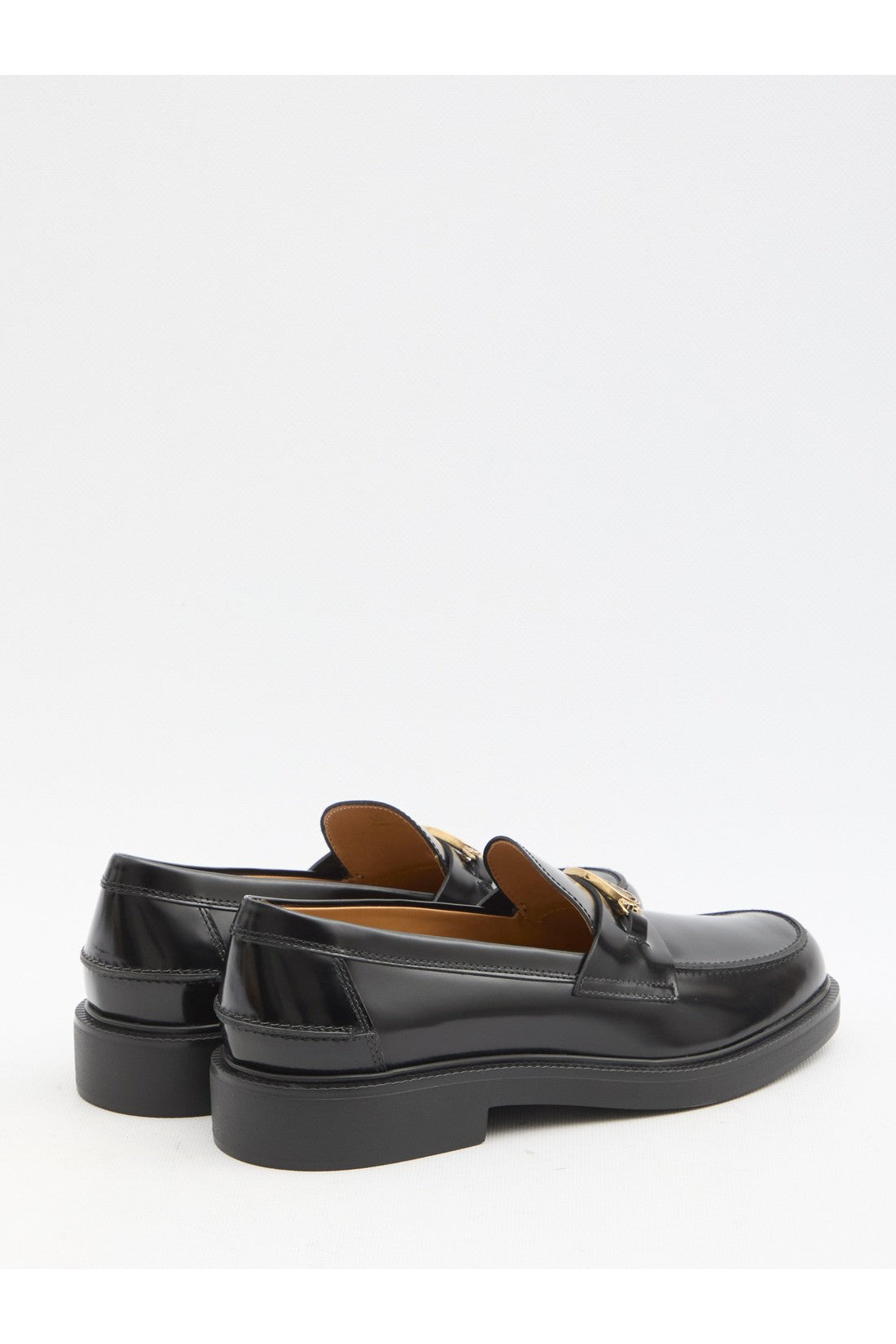 Leather loafers