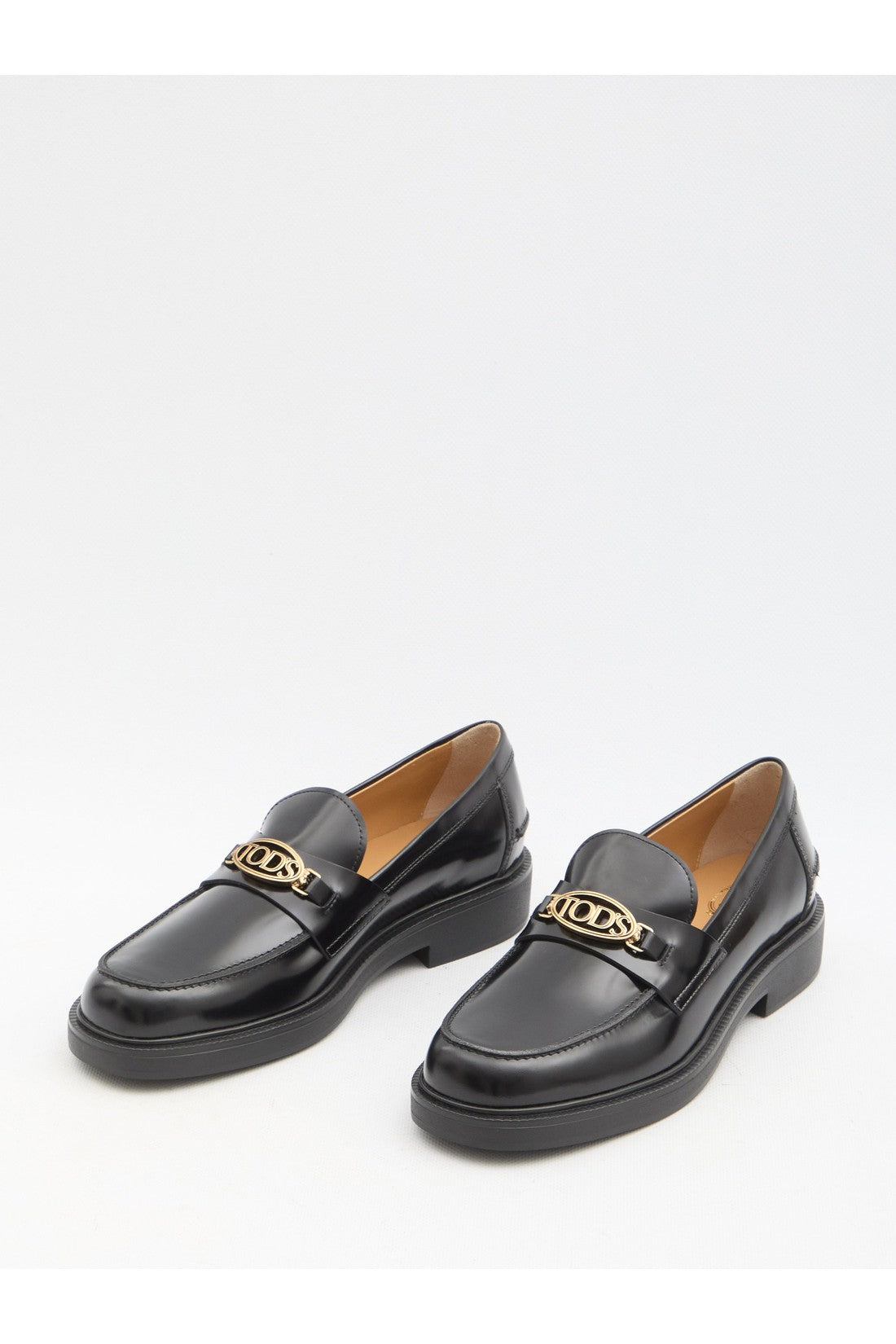 Leather loafers