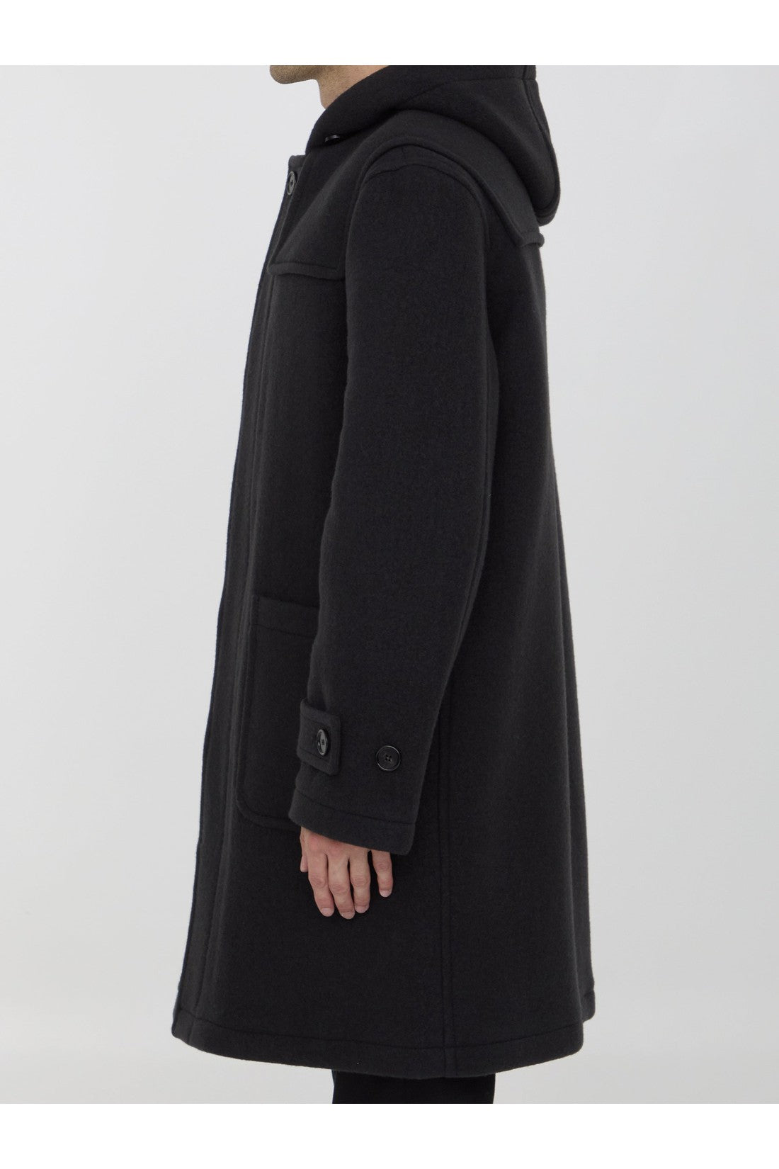 Wool duffle coat