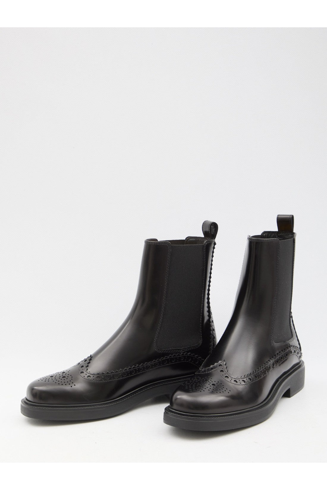 Leather Chelsea boots