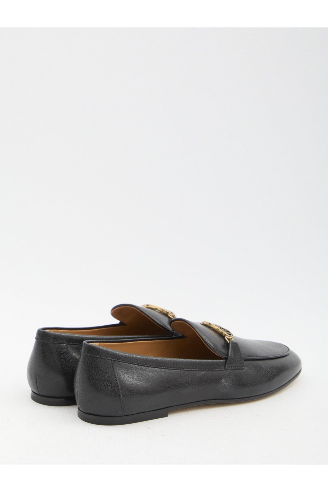 Leather loafers