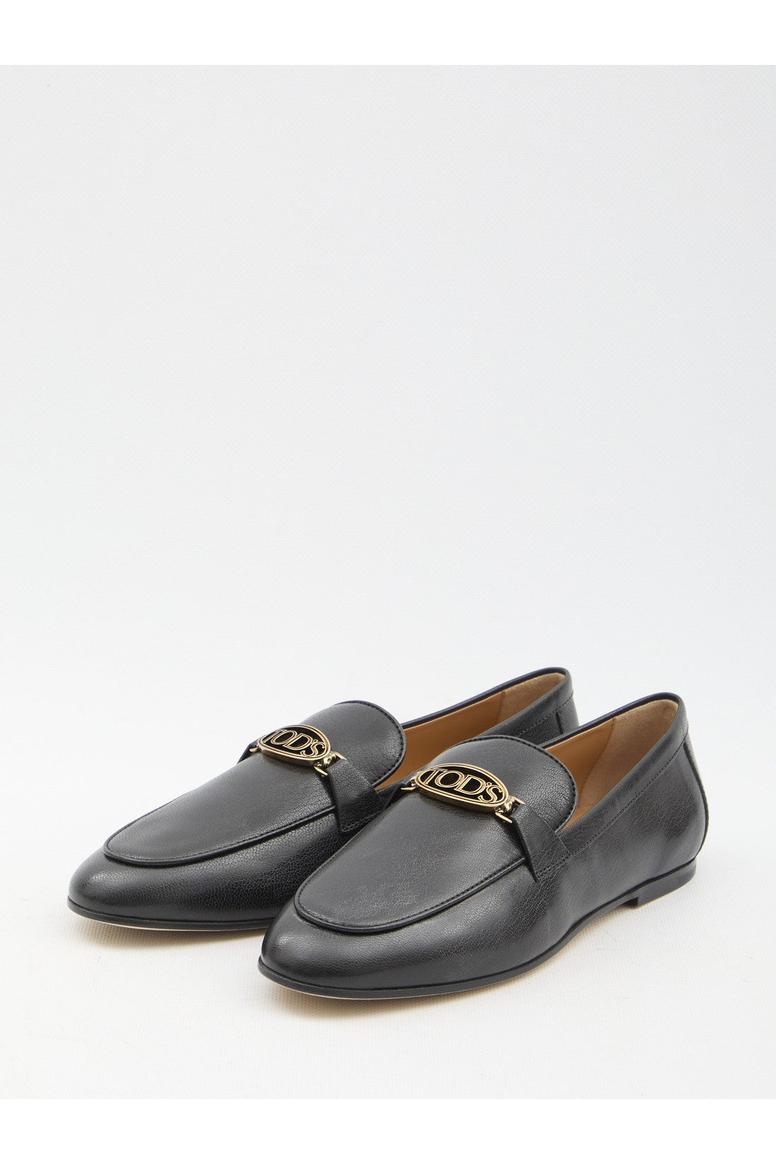 Leather loafers