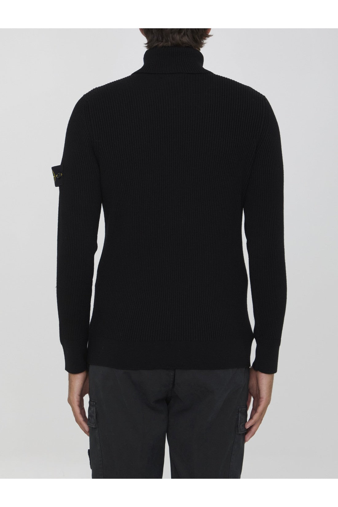 Turtleneck sweater in wool