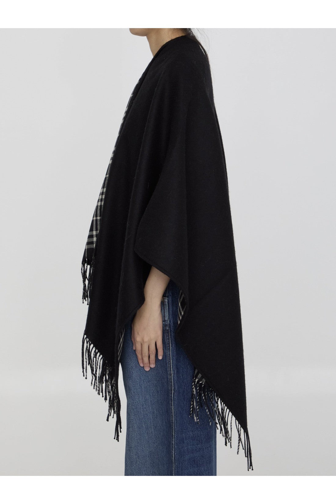 Wool cape