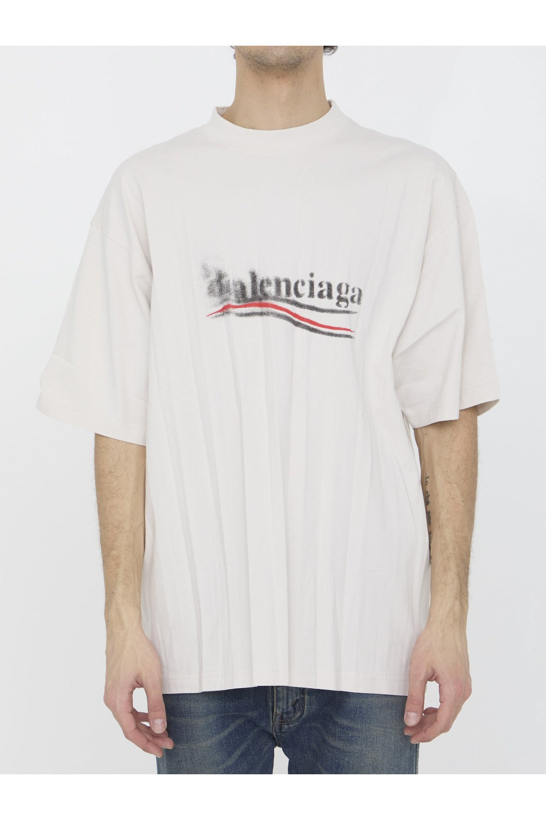 Political Stencil Medium Fit t-shirt
