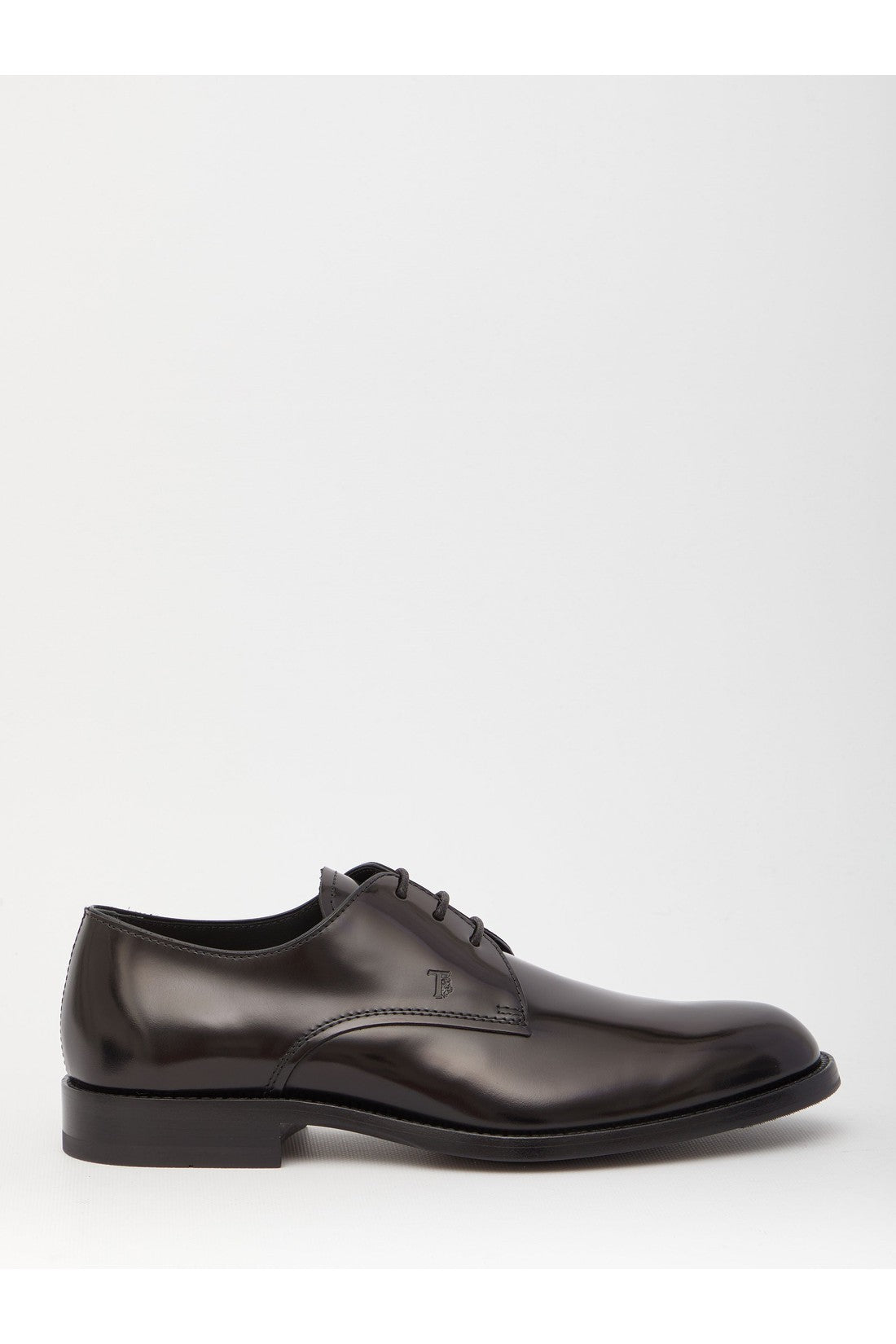 Leather derby shoes