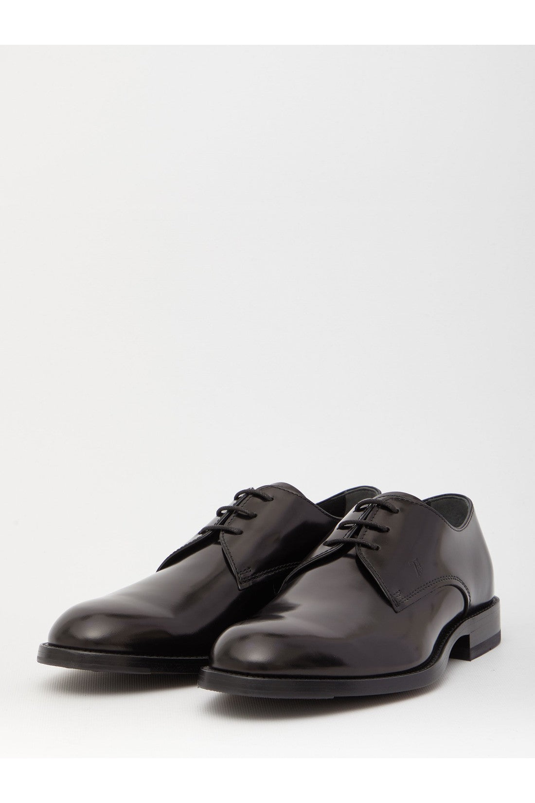 Leather derby shoes