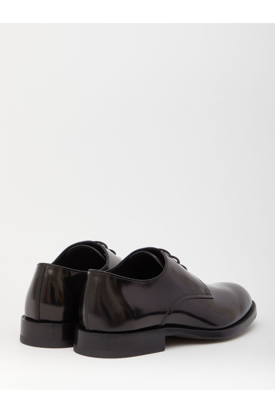 Leather derby shoes