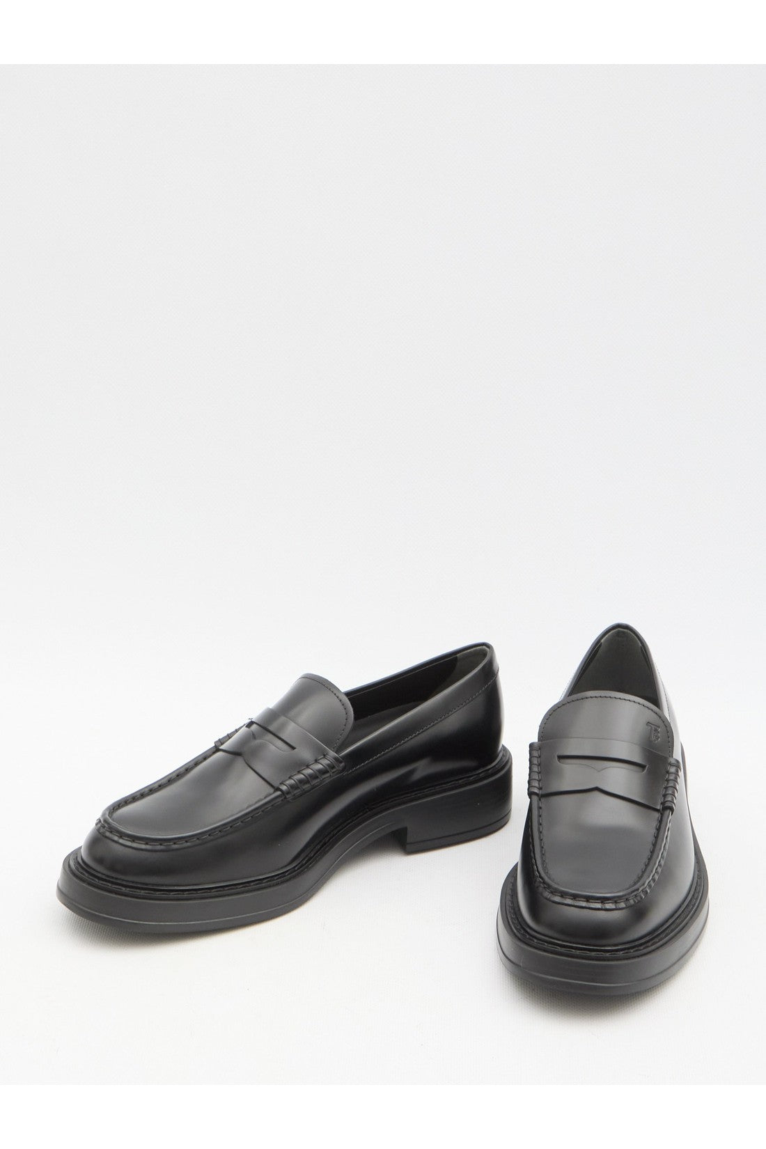 Leather loafers