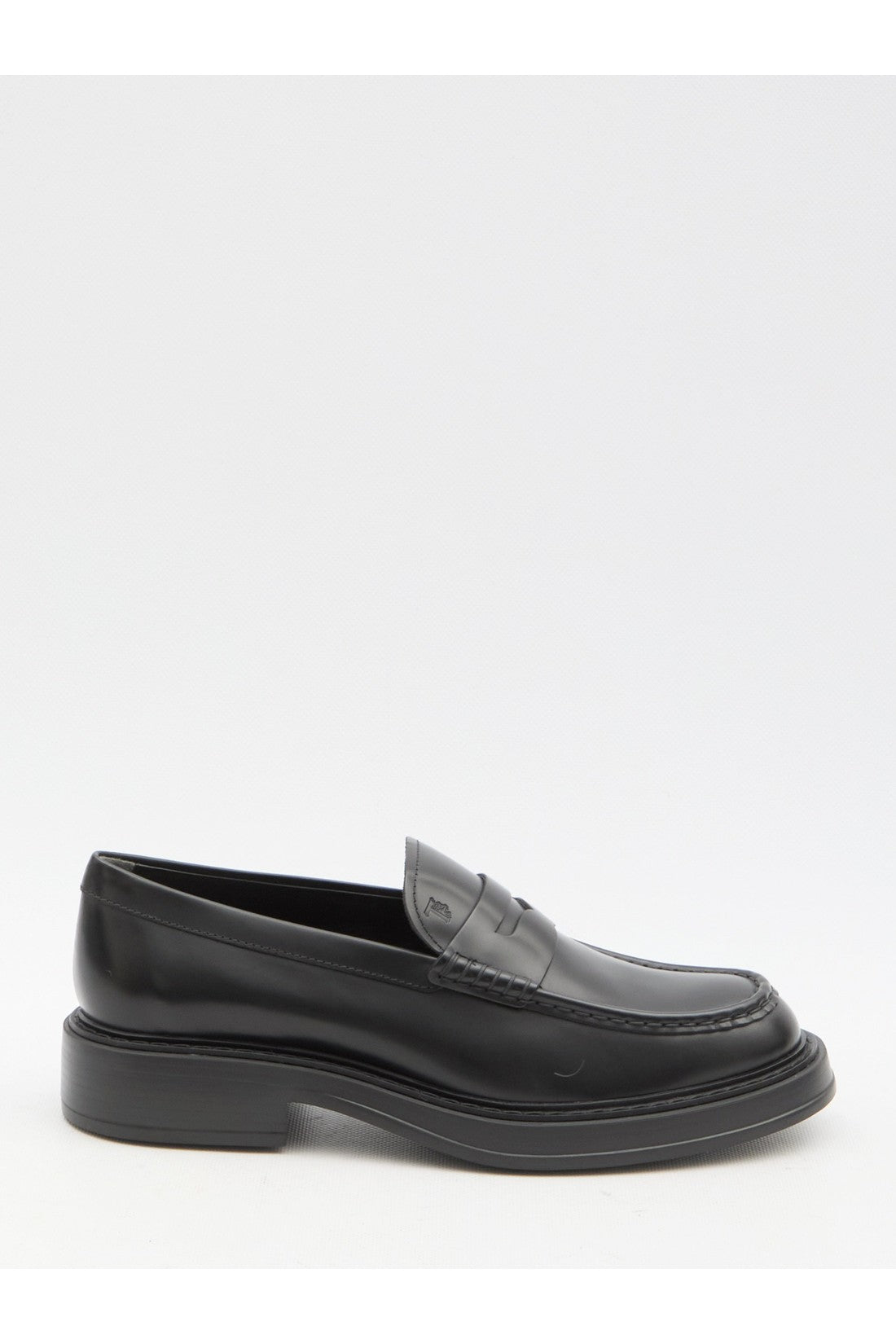 Leather loafers