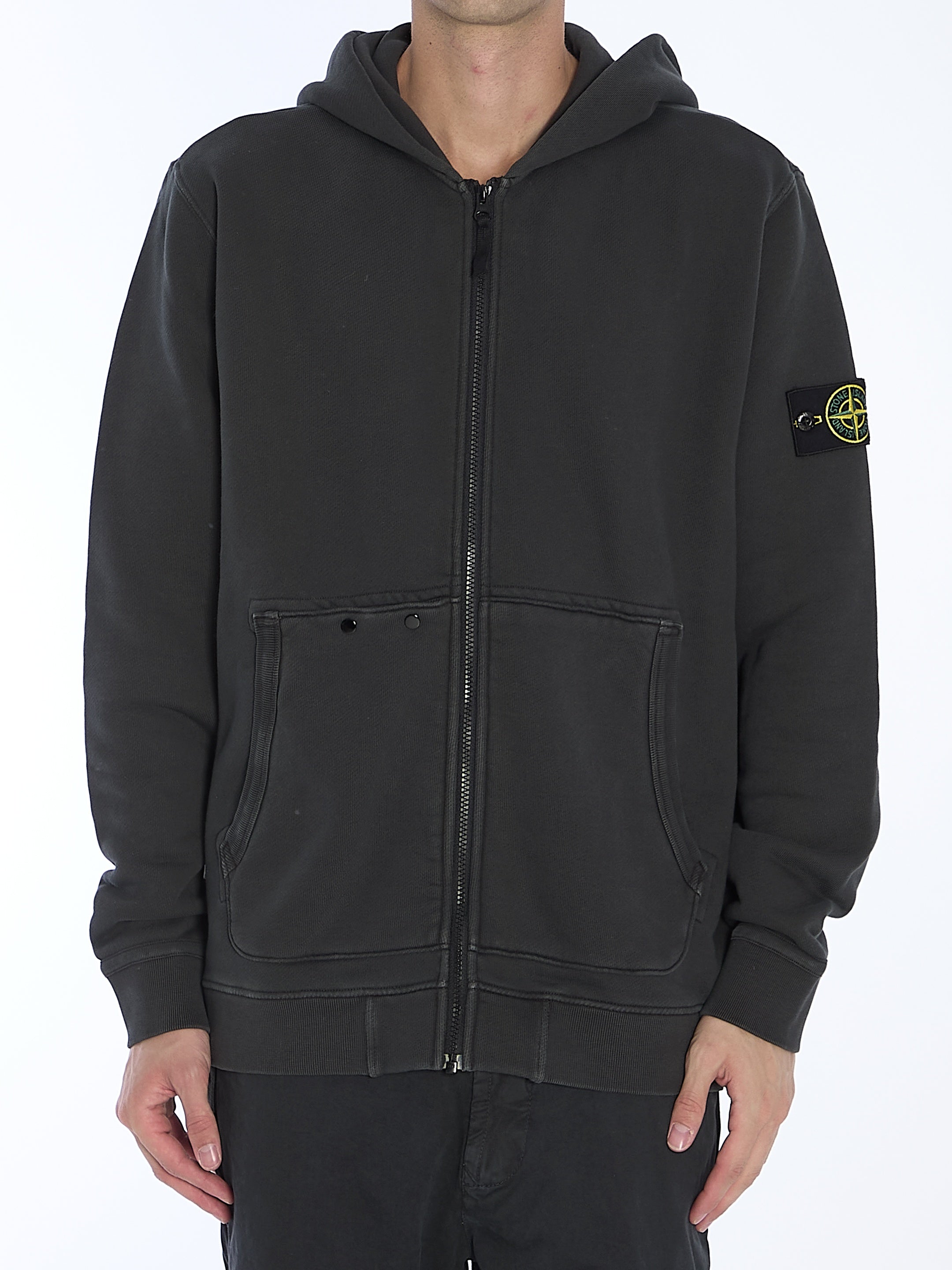 Zip-up hoodie