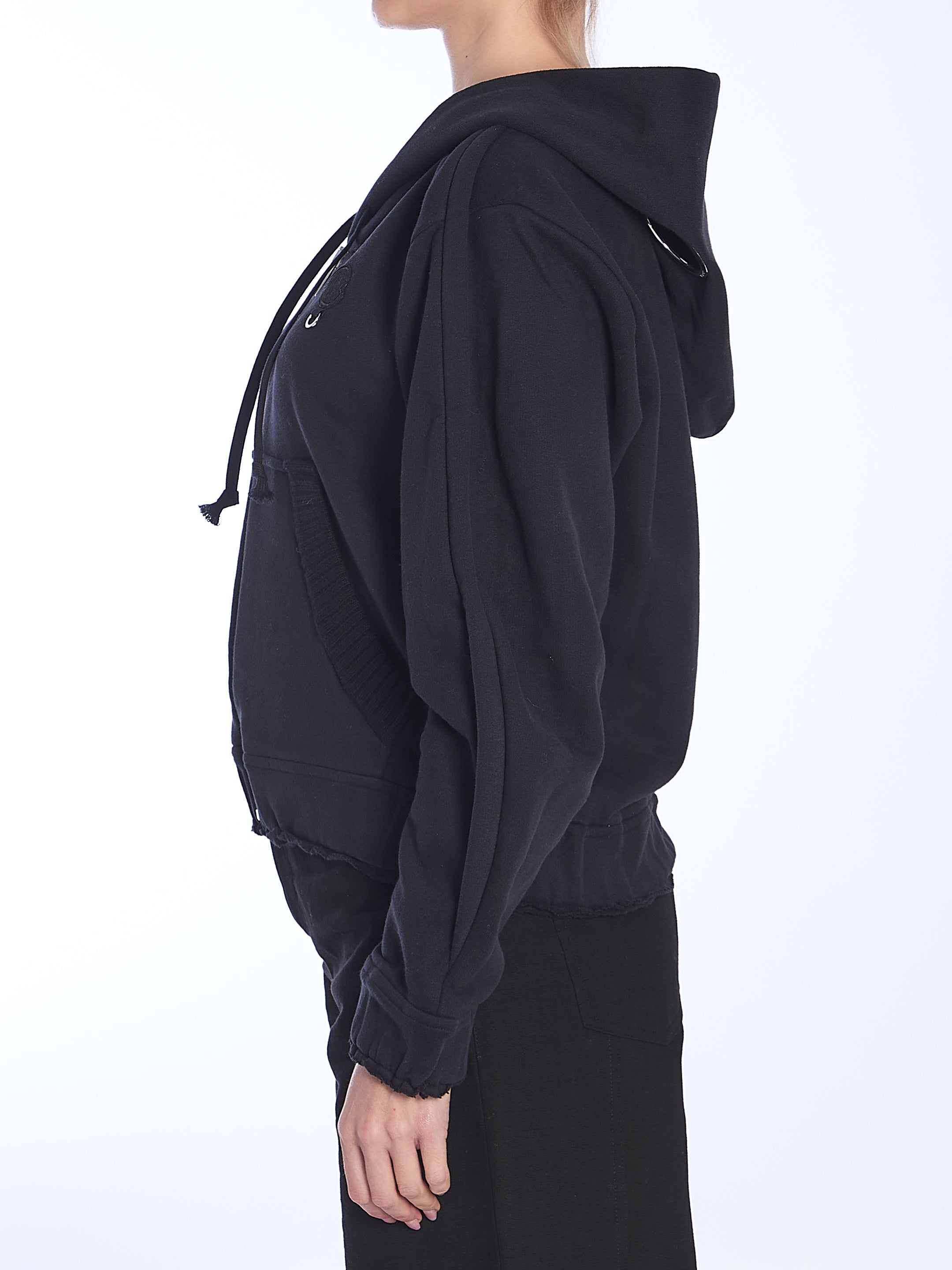 Zip-up hoodie