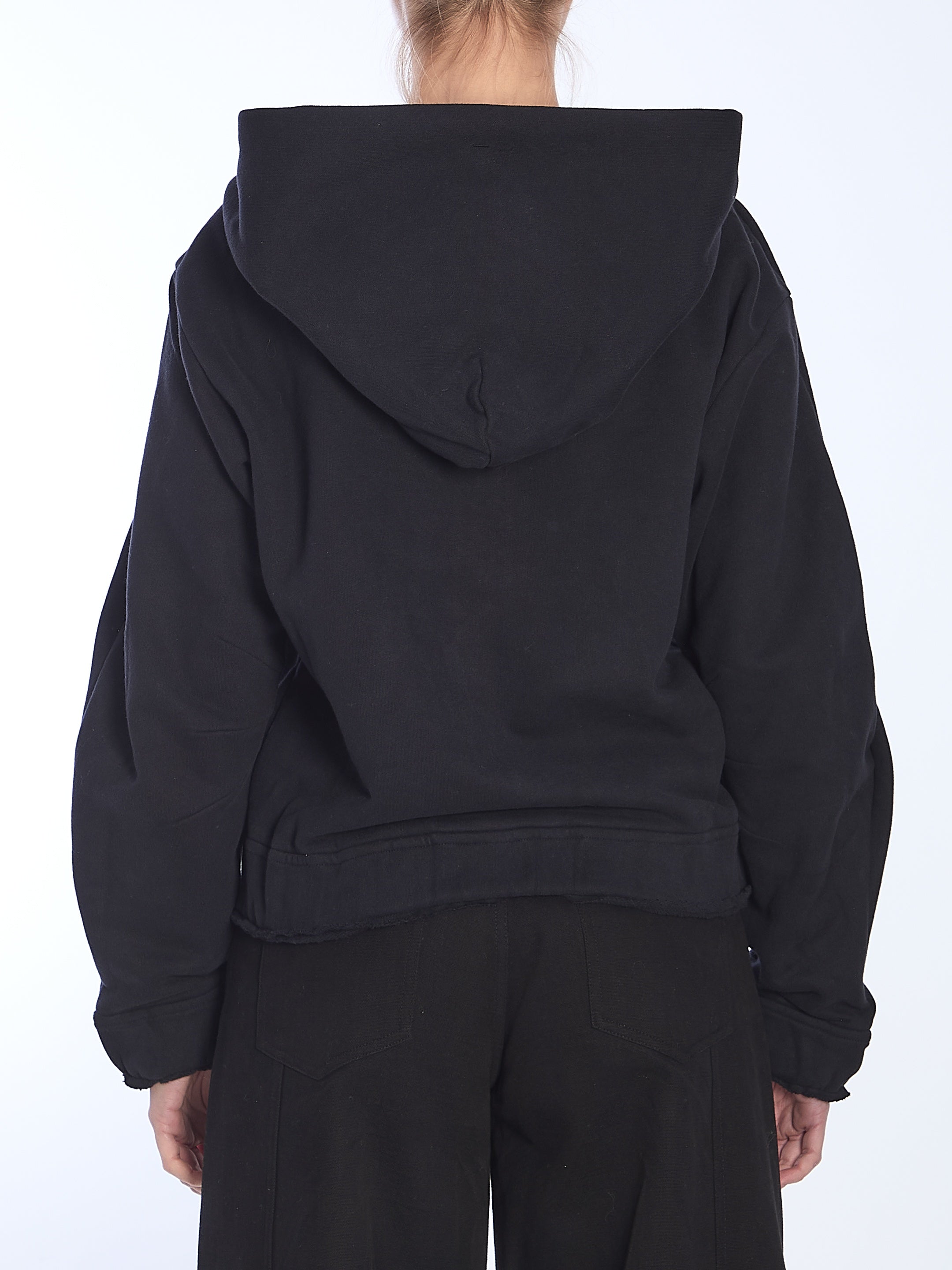 Zip-up hoodie