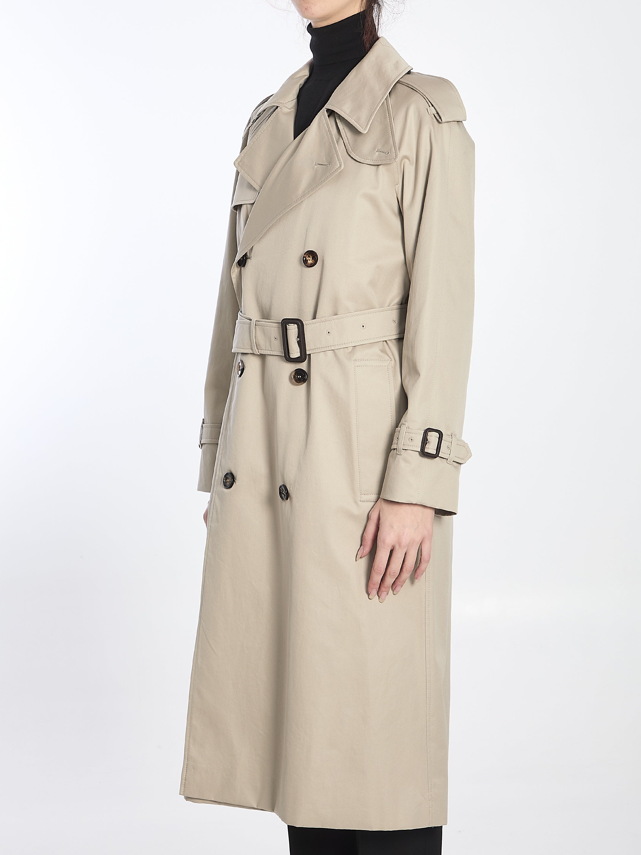 Long Castleford trench coat