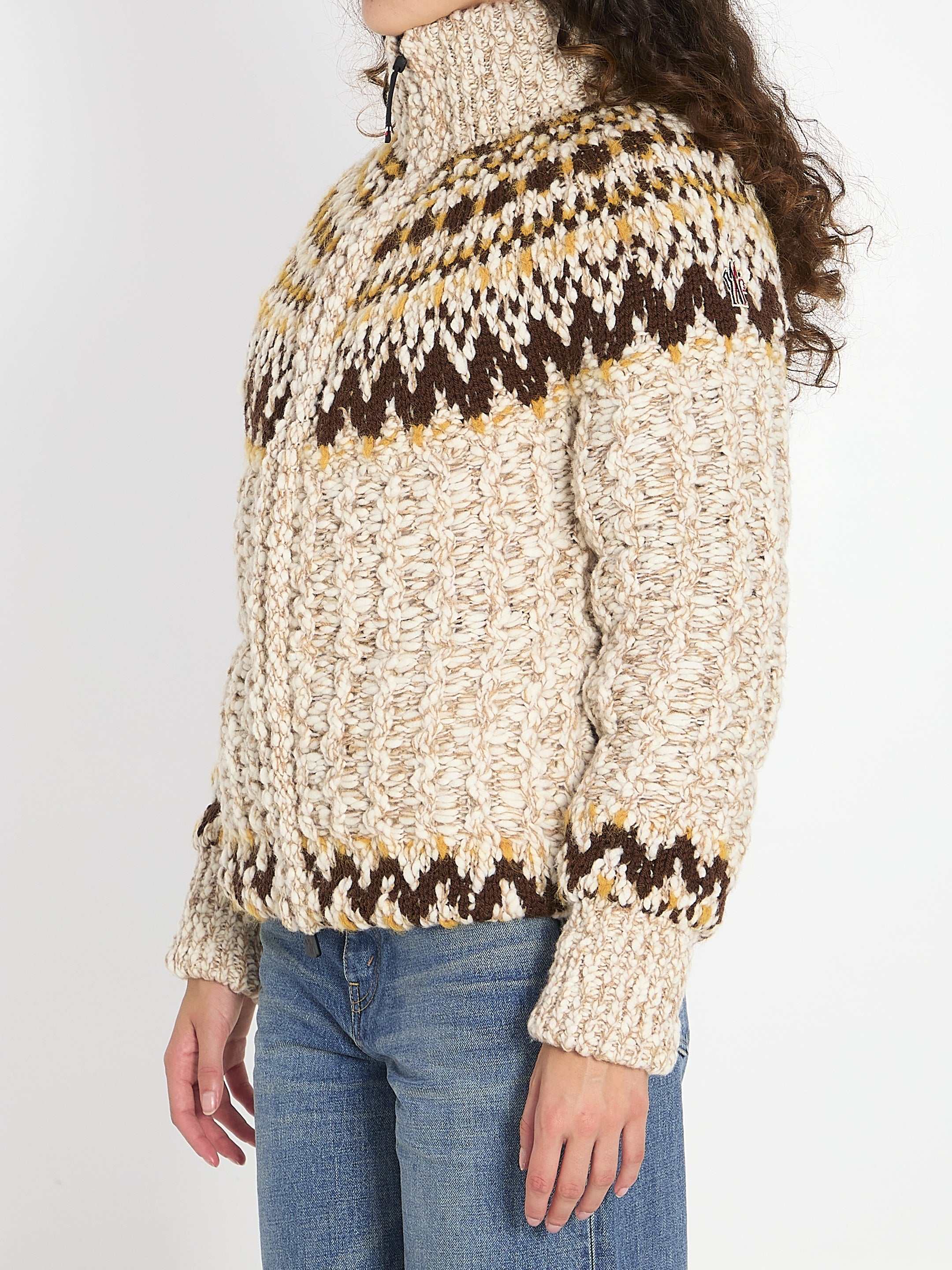 Girose padded cardigan