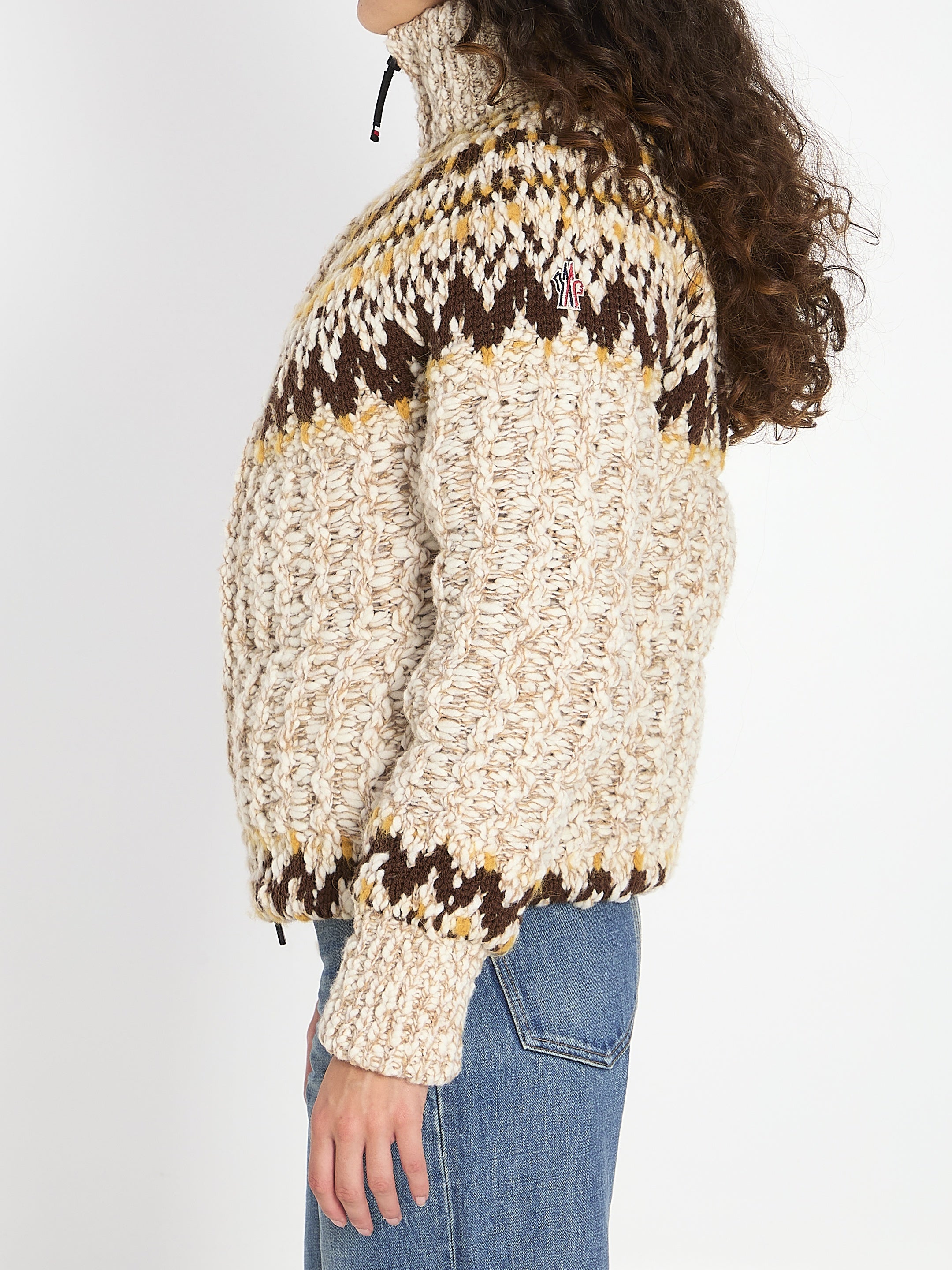 Girose padded cardigan