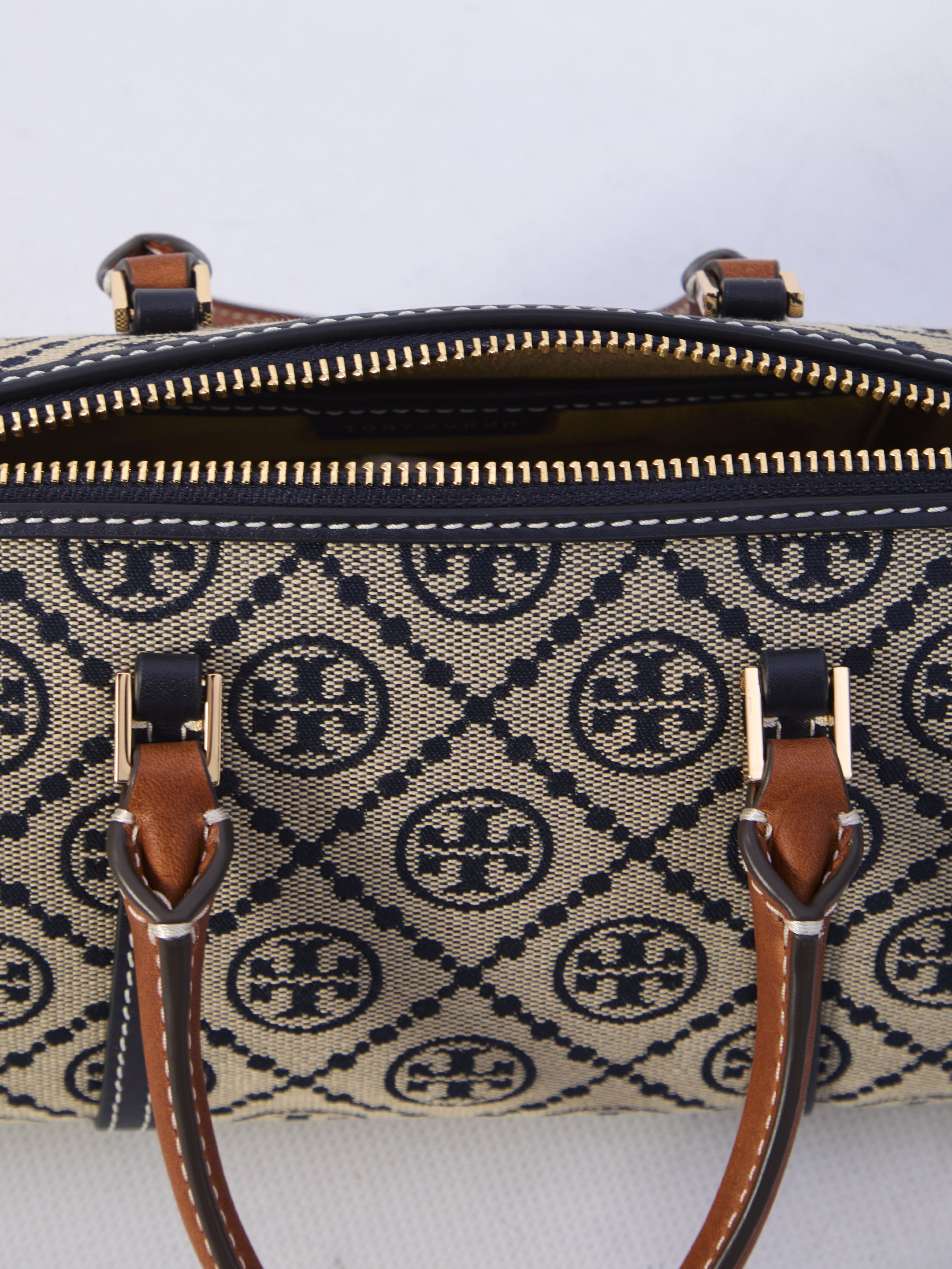 T Monogram jacquard mini bag