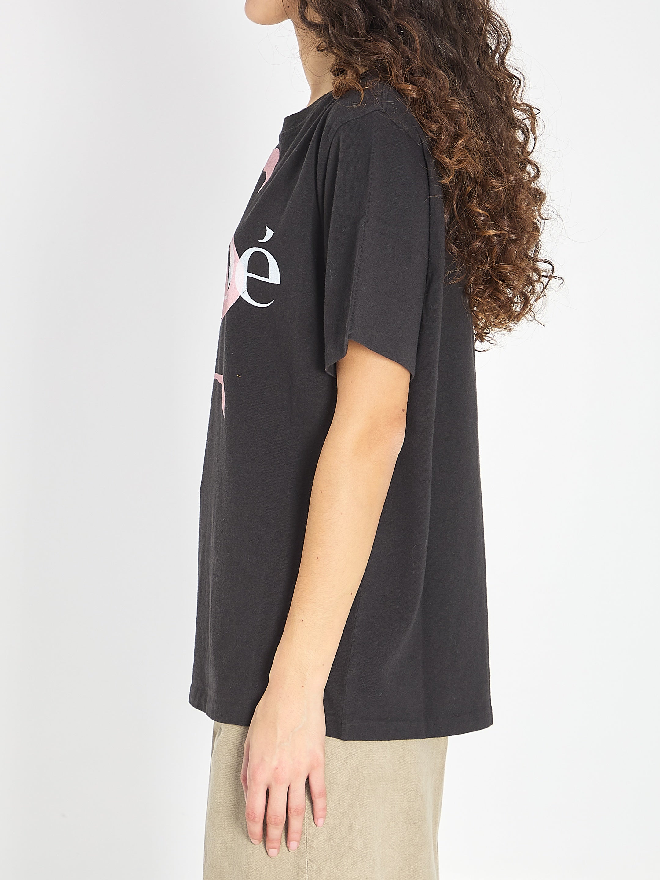 Oversized T-shirt with logo