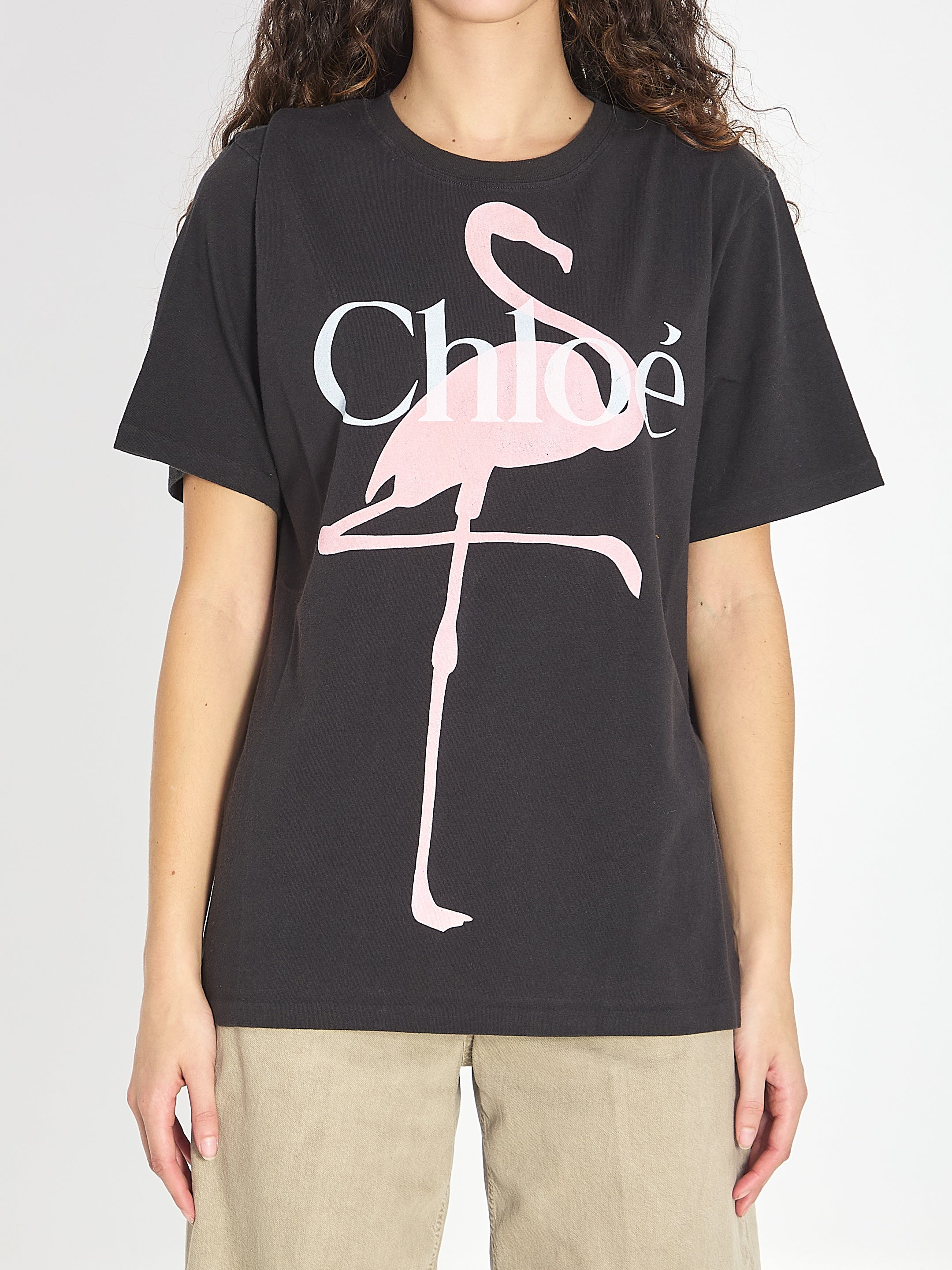 Oversized T-shirt with logo