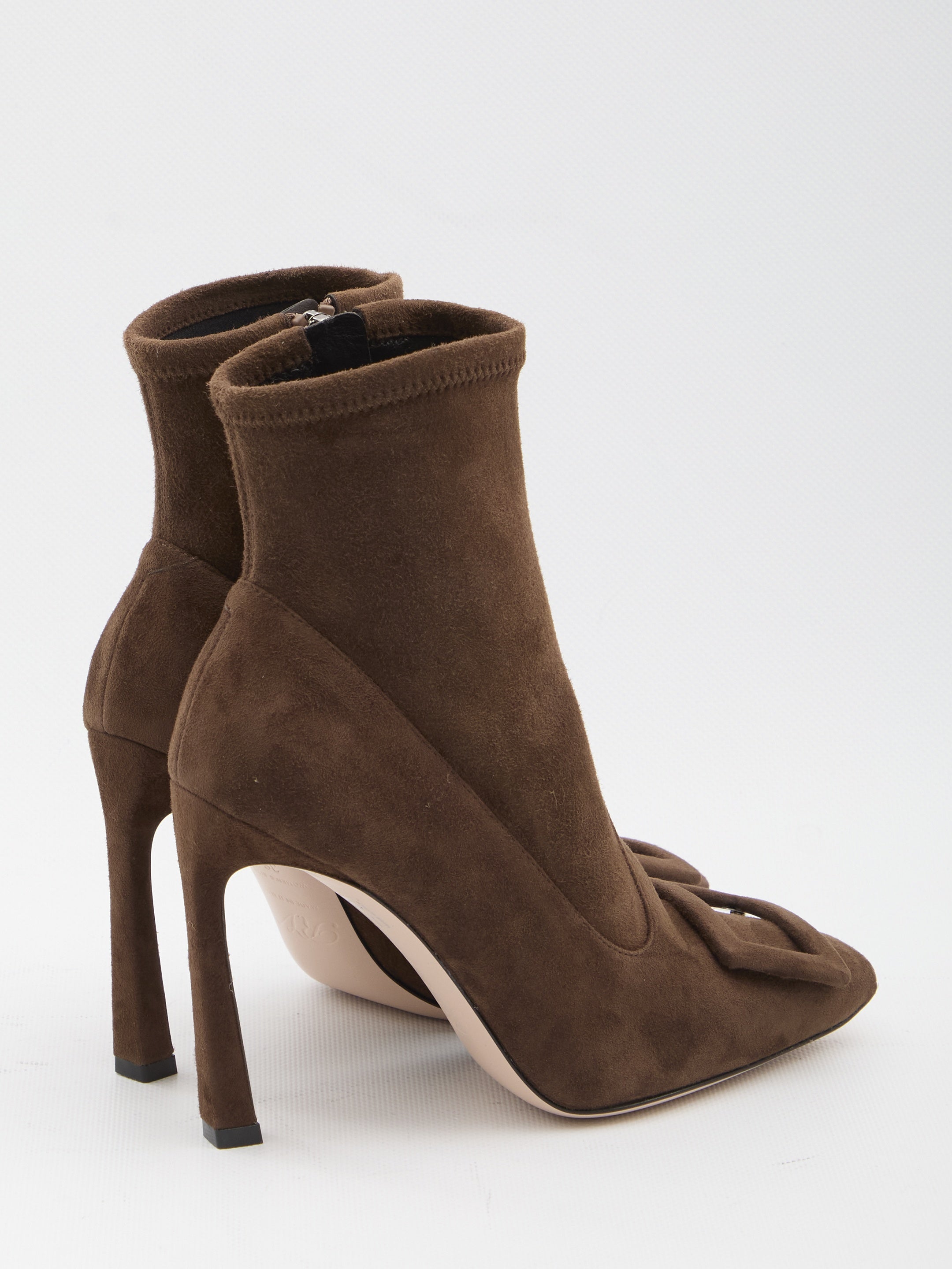 Trompette ankle boots in suede