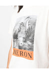 Heron Preston-OUTLET-SALE-NF Heron BW Logo T-Shirt-ARCHIVIST