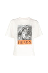 Heron Preston-OUTLET-SALE-NF Heron BW Logo T-Shirt-ARCHIVIST