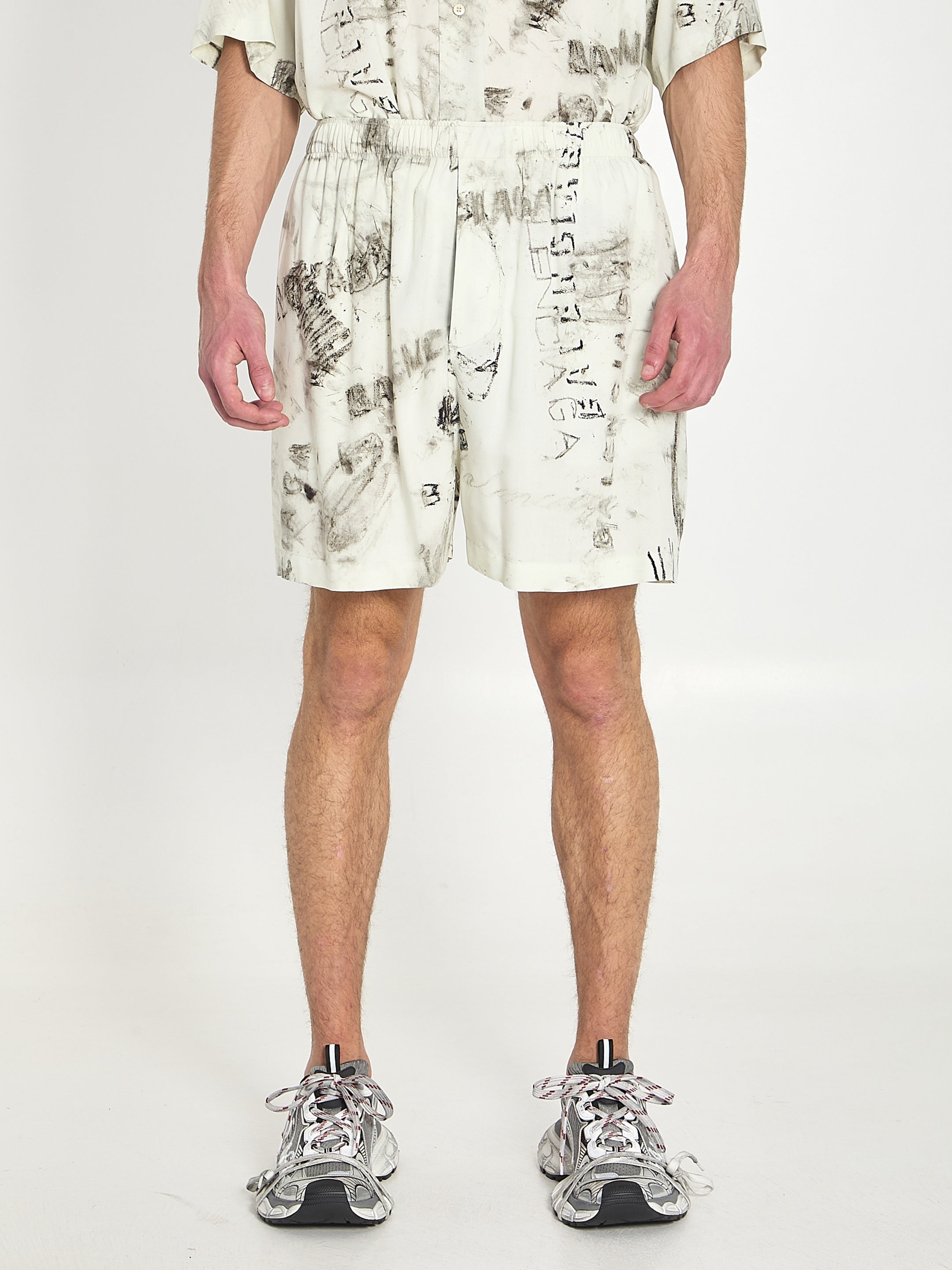 Balenciaga-OUTLET-SALE-Pyjamas shorts-ARCHIVIST
