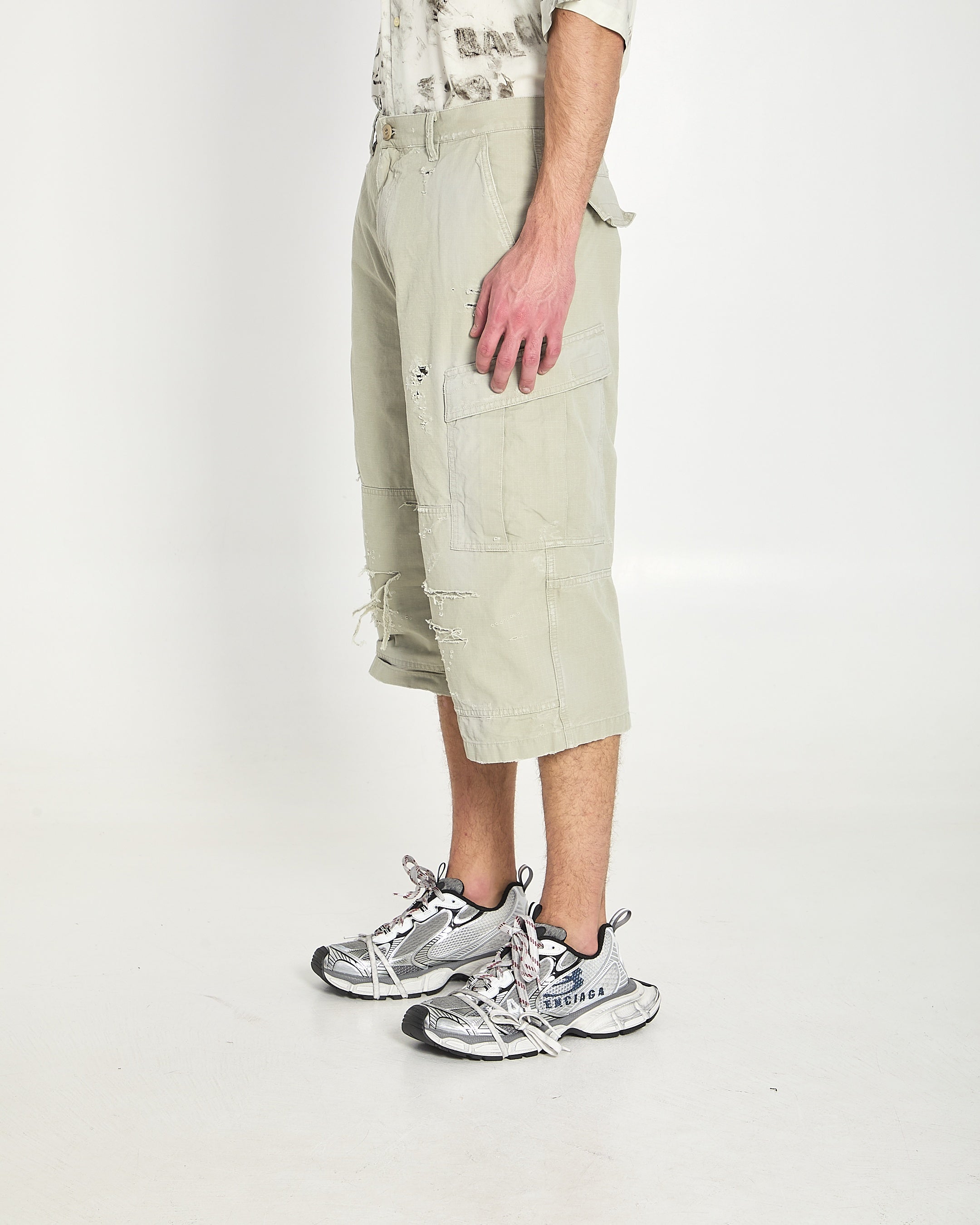 Cropped cargo pants