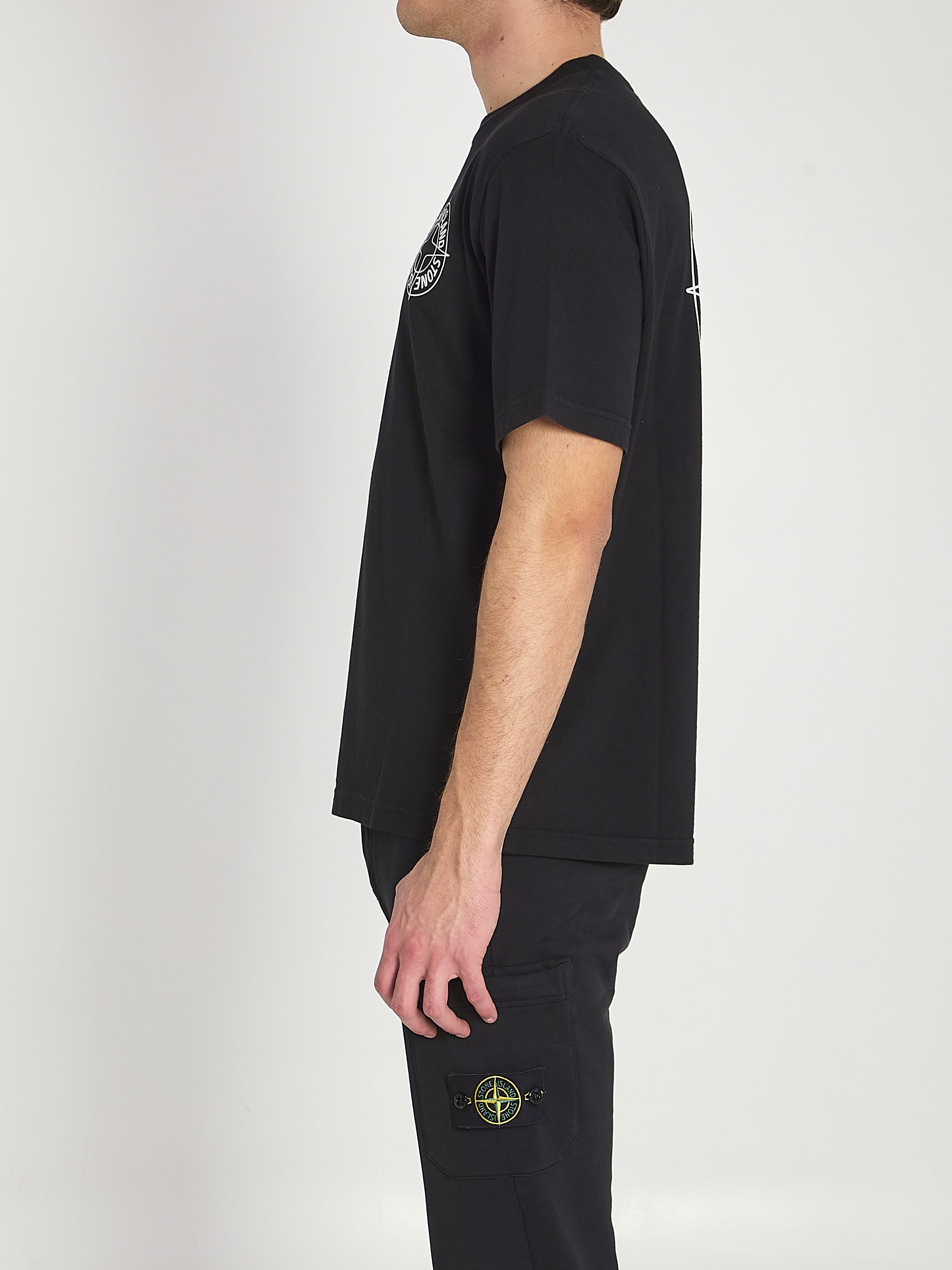 Stone Island-OUTLET-SALE-Cotton jersey t-shirt-ARCHIVIST