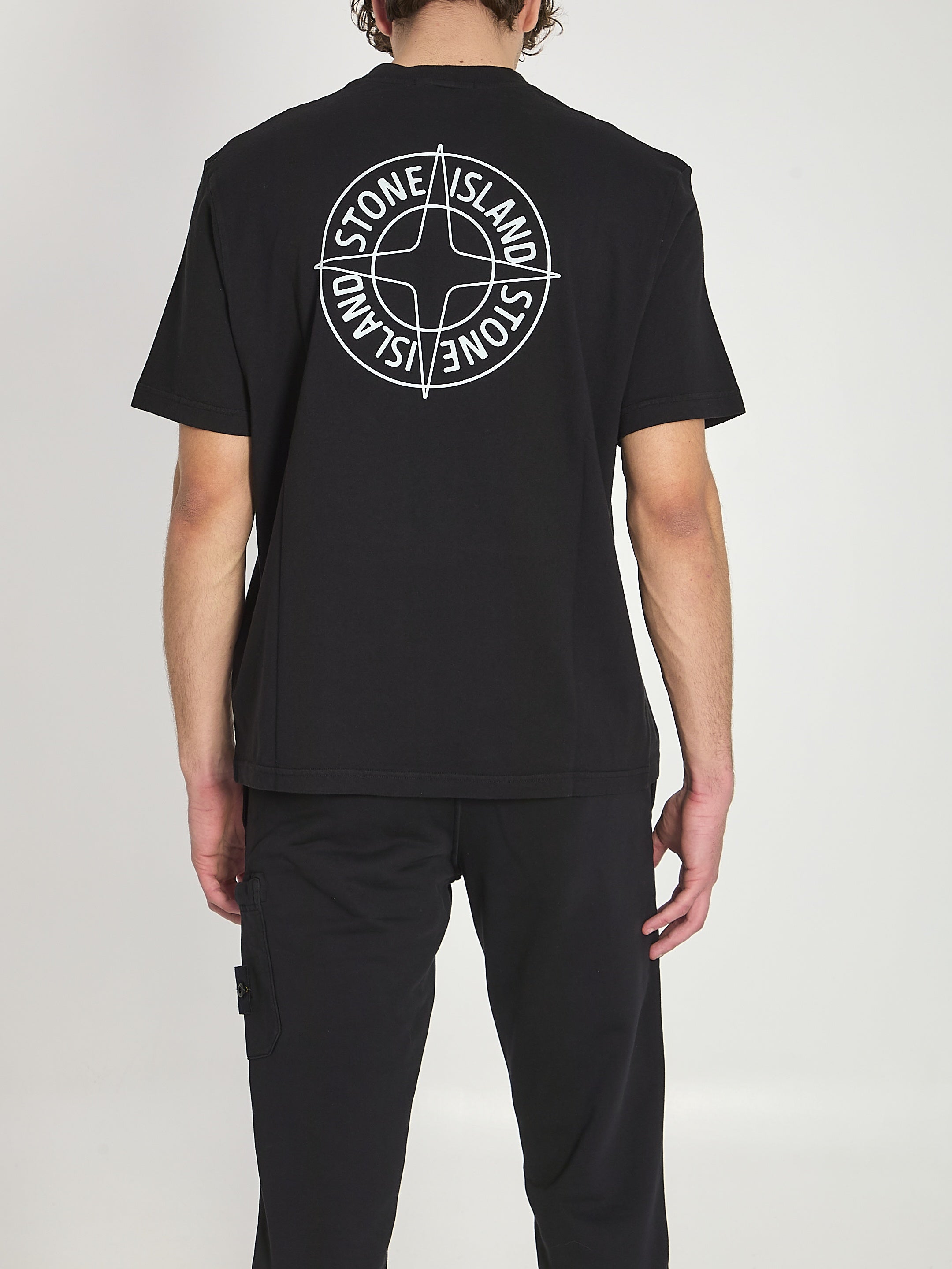 Stone Island-OUTLET-SALE-Cotton jersey t-shirt-ARCHIVIST