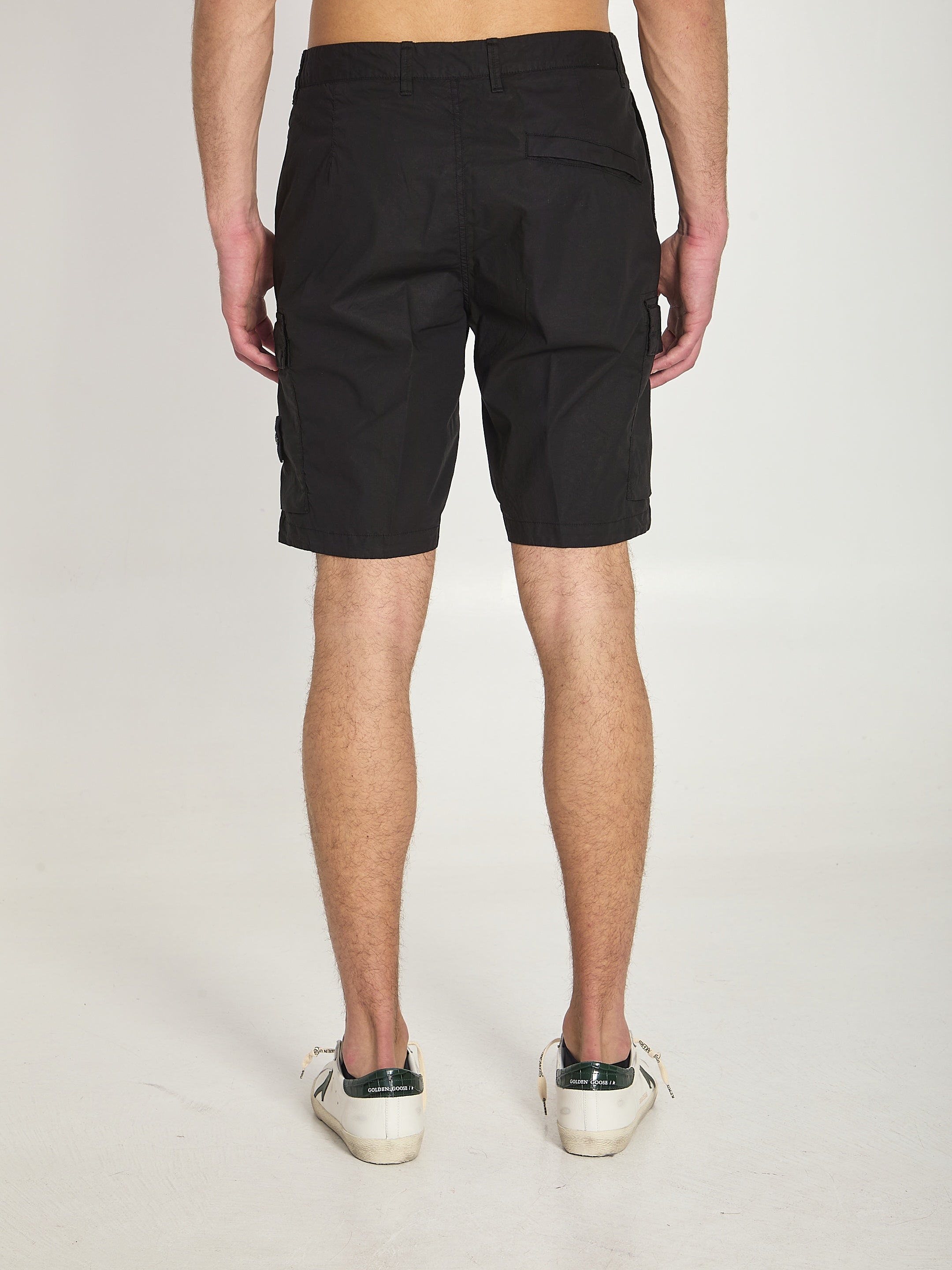 Regular bermuda shorts