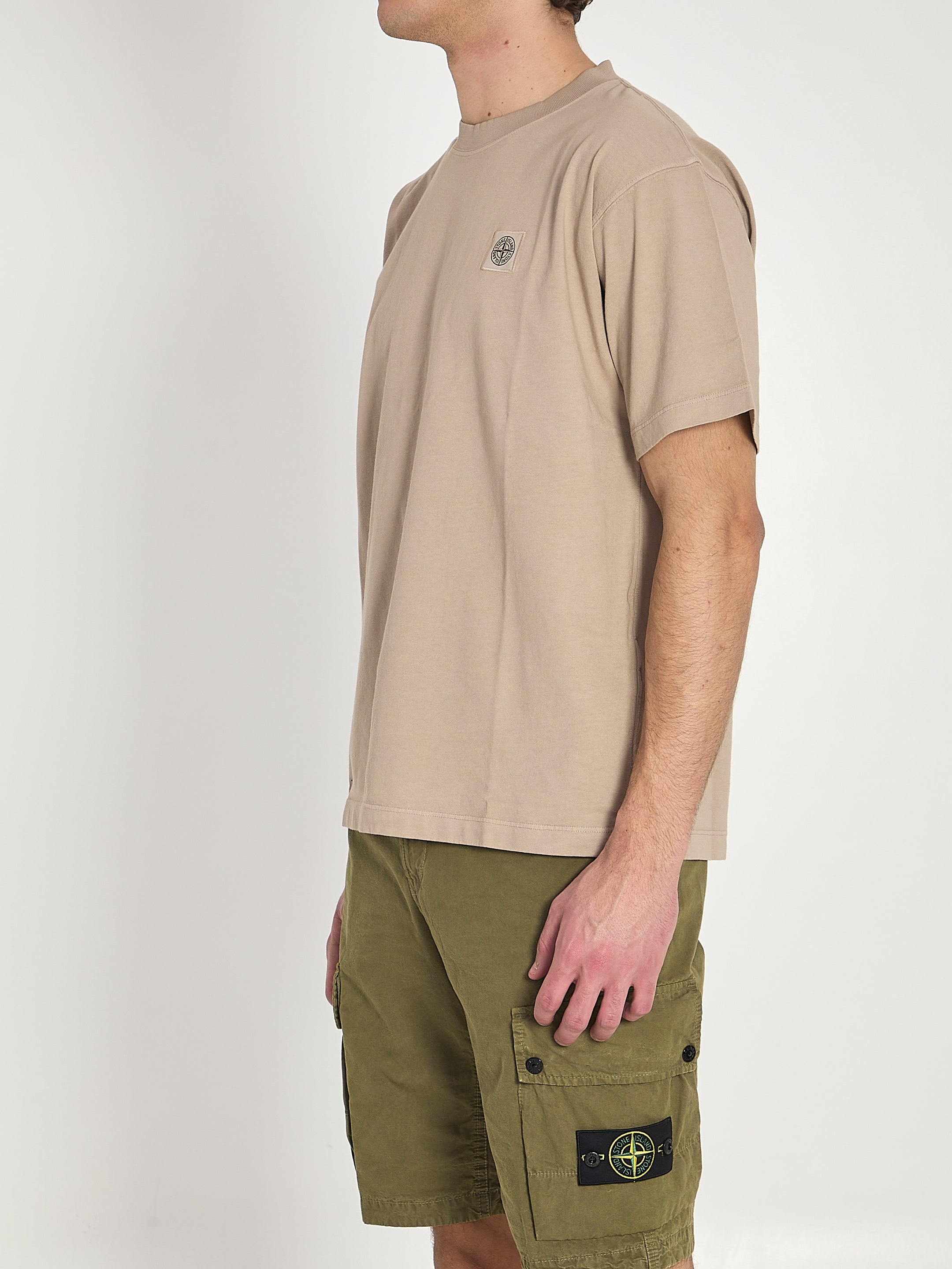 Stone Island-OUTLET-SALE-Cotton T-shirt-ARCHIVIST