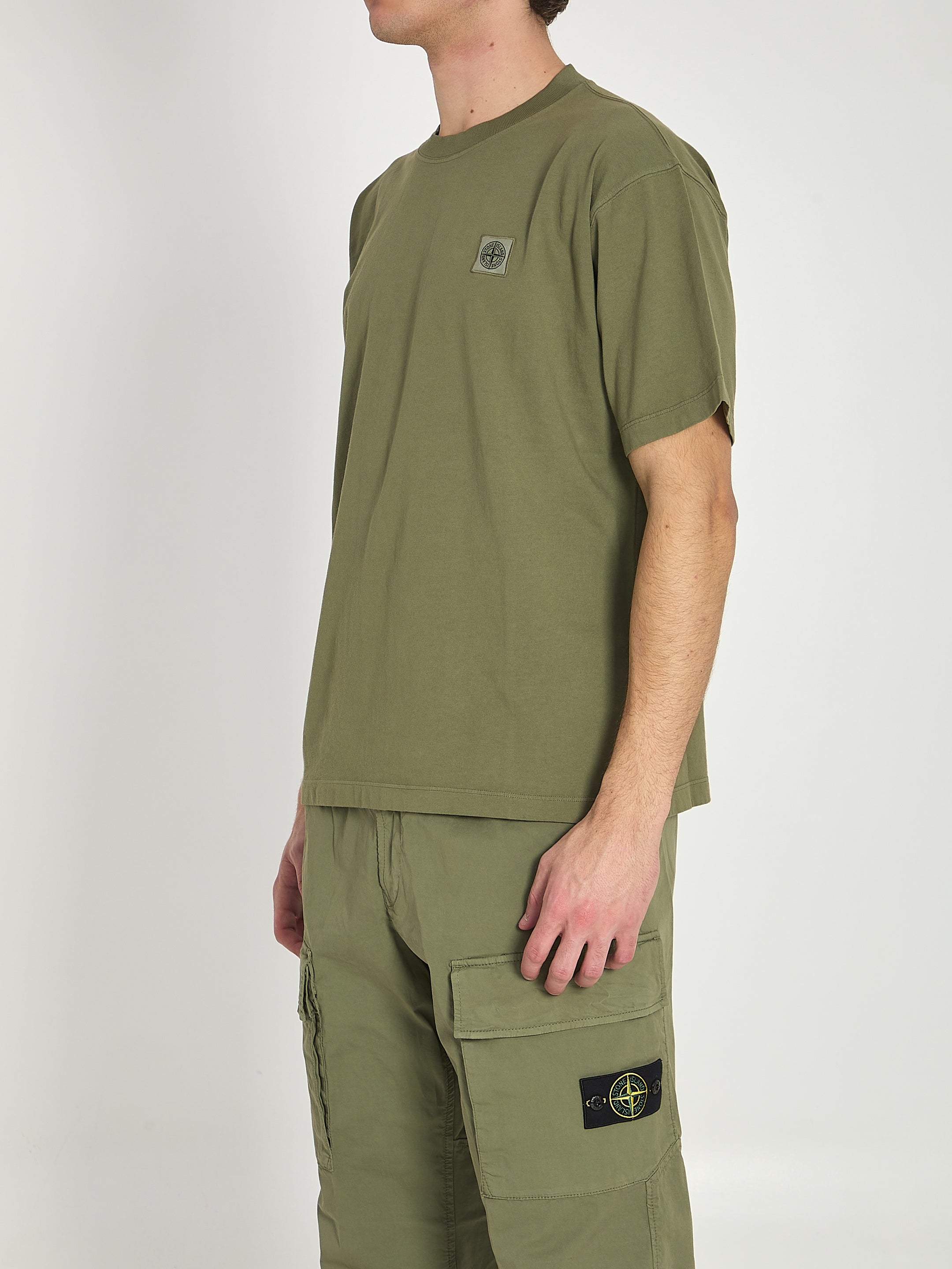 Stone Island-OUTLET-SALE-Cotton T-shirt-ARCHIVIST