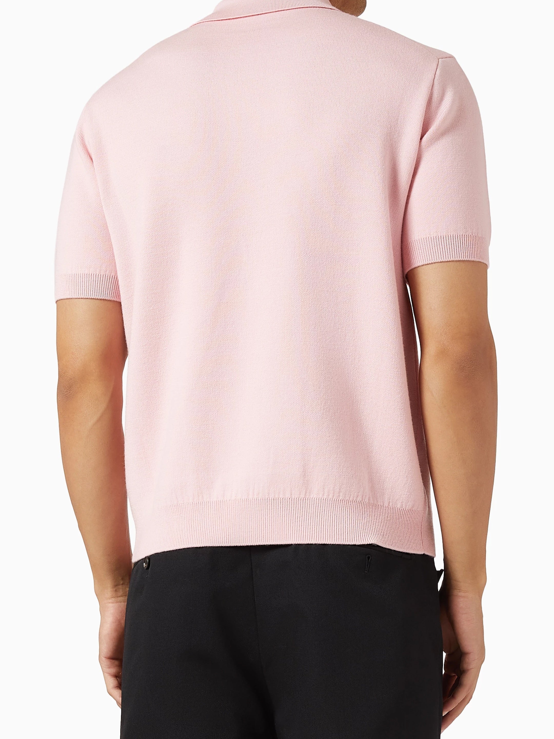 Casablanca-OUTLET-SALE-Wool-blend polo shirt-ARCHIVIST