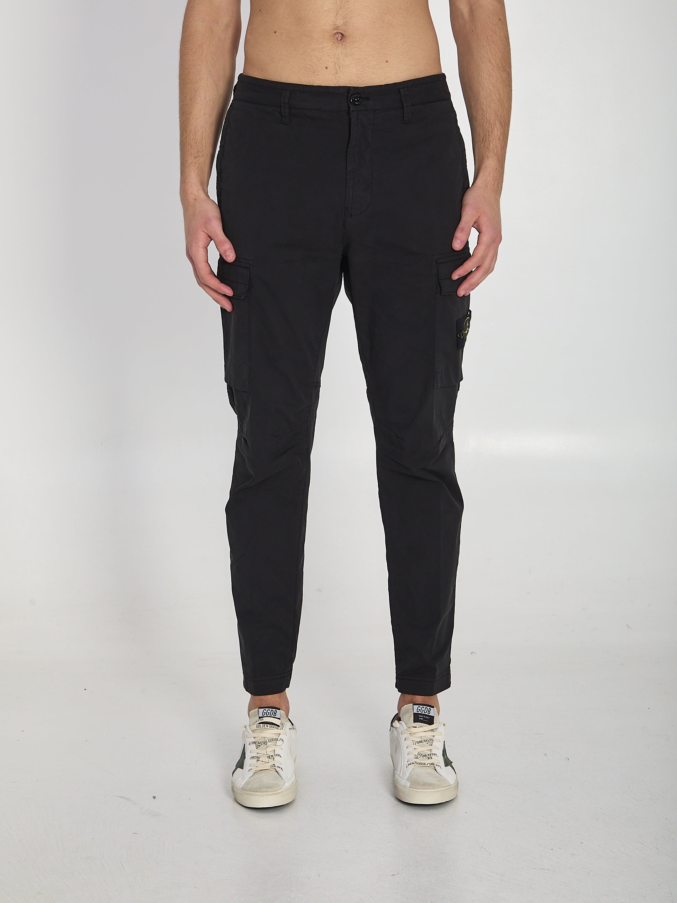 Regular tapered cargo pants