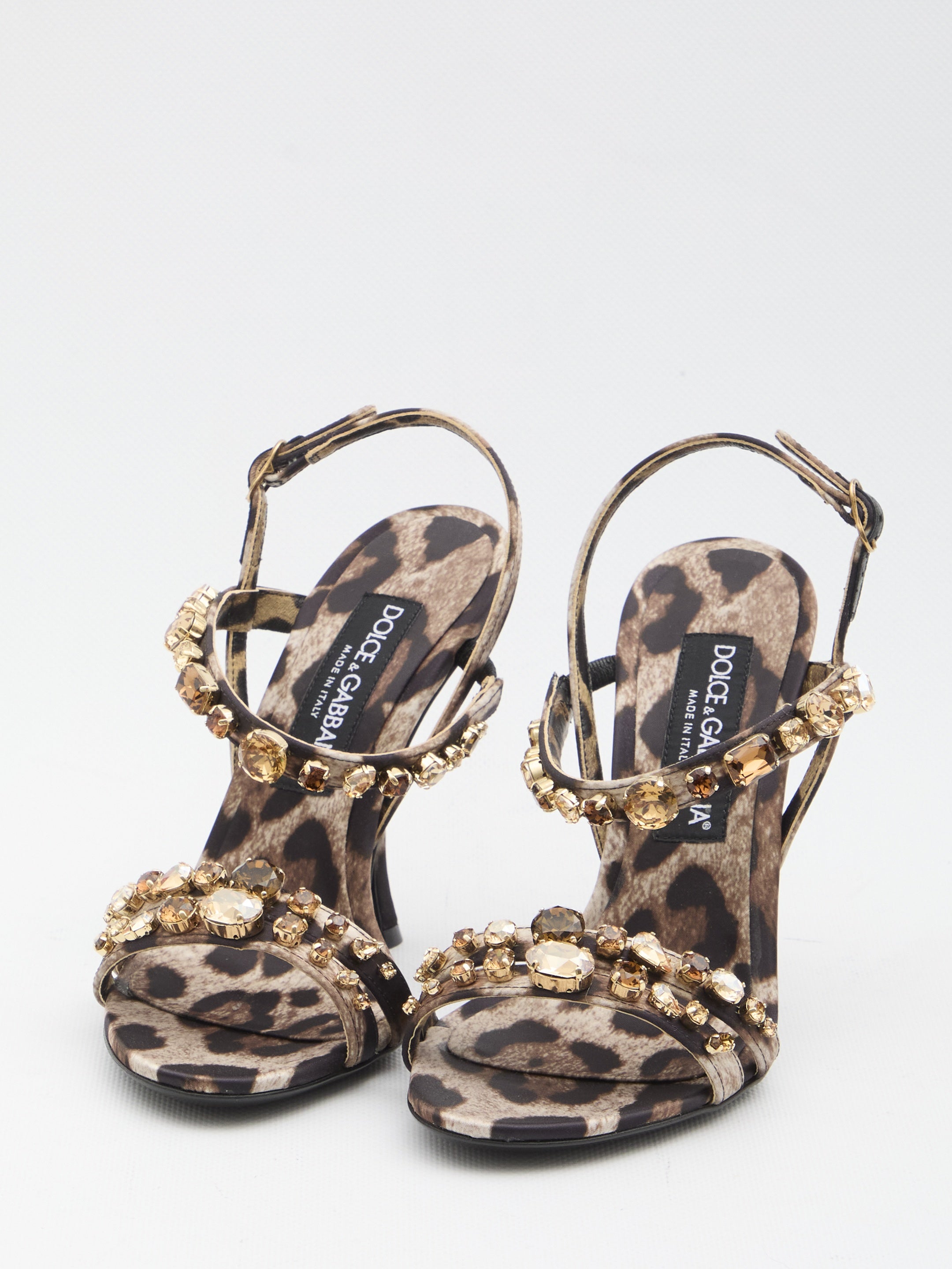 Animal print sandals