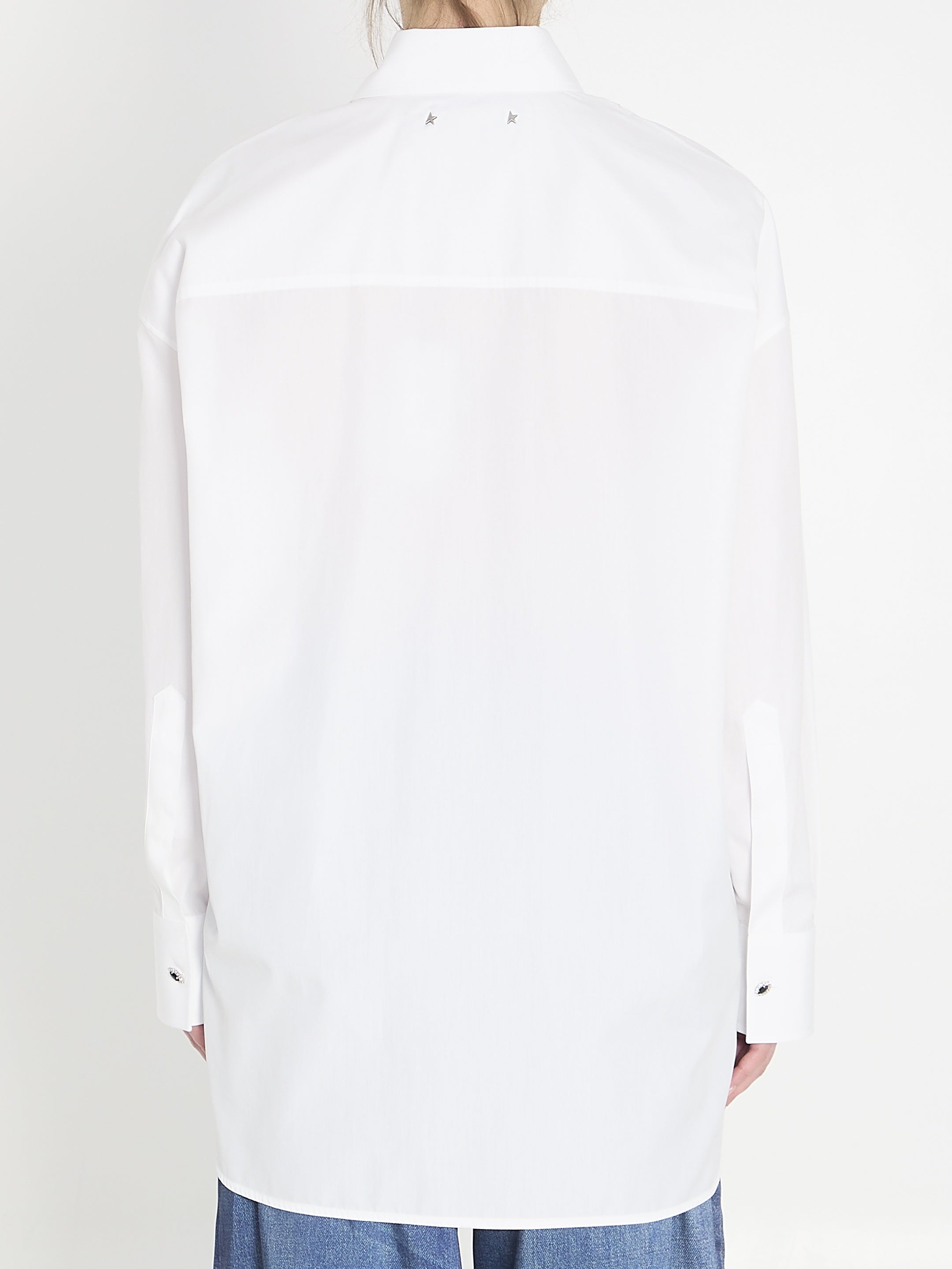 Oversized cotton shirt