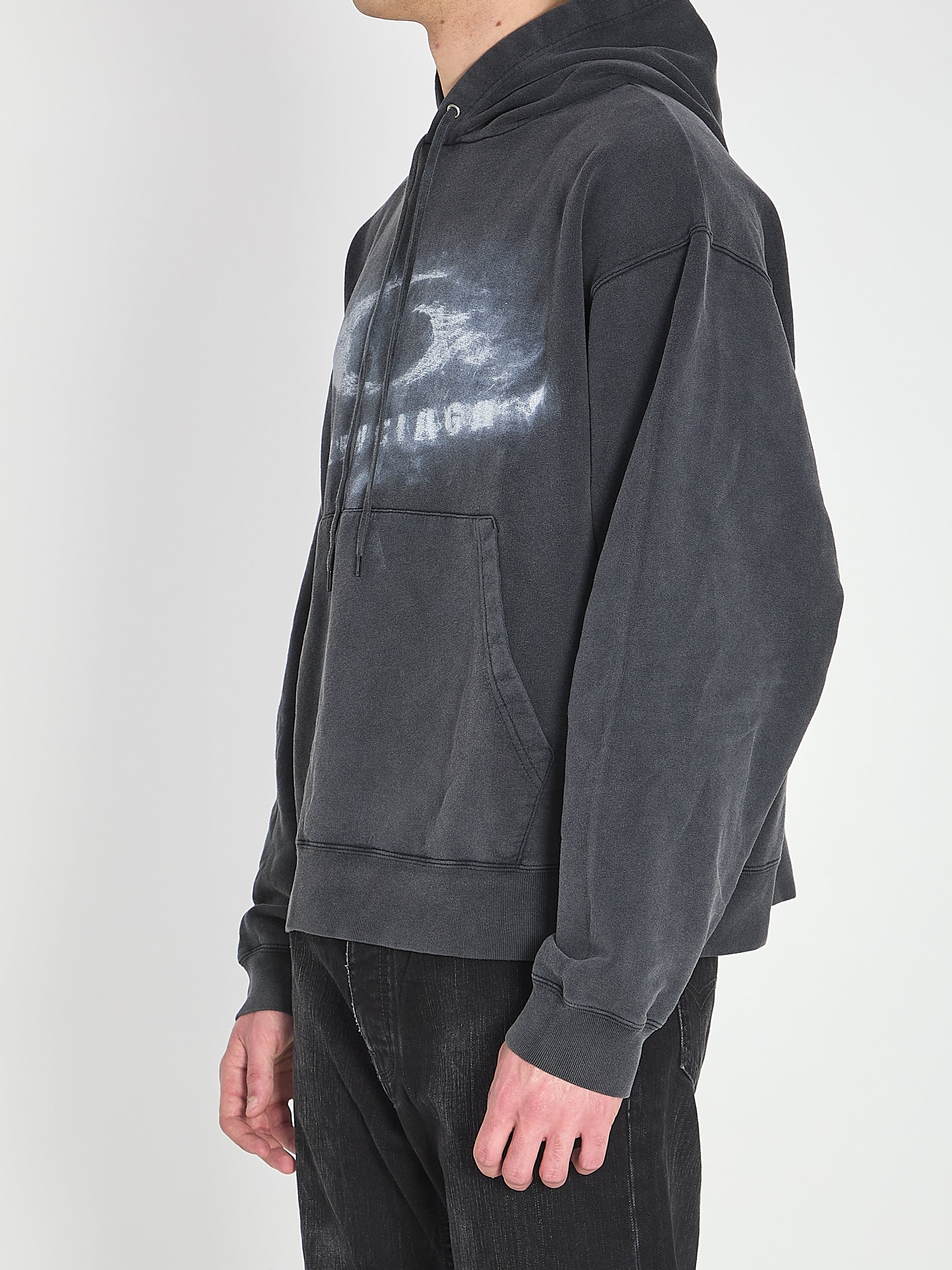 Washed Crayon Loop hoodie