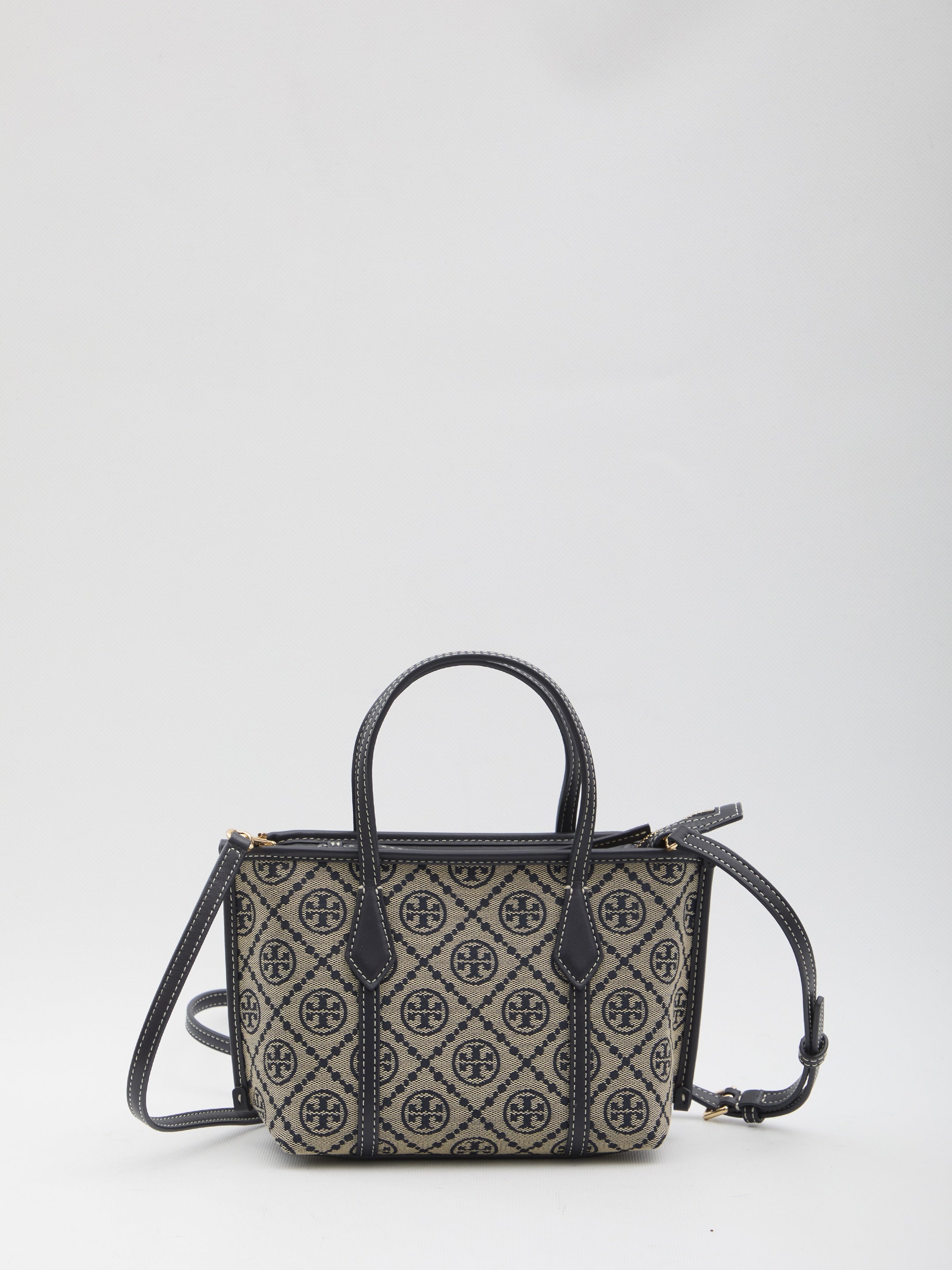 Perry T Monogram shopping mini bag