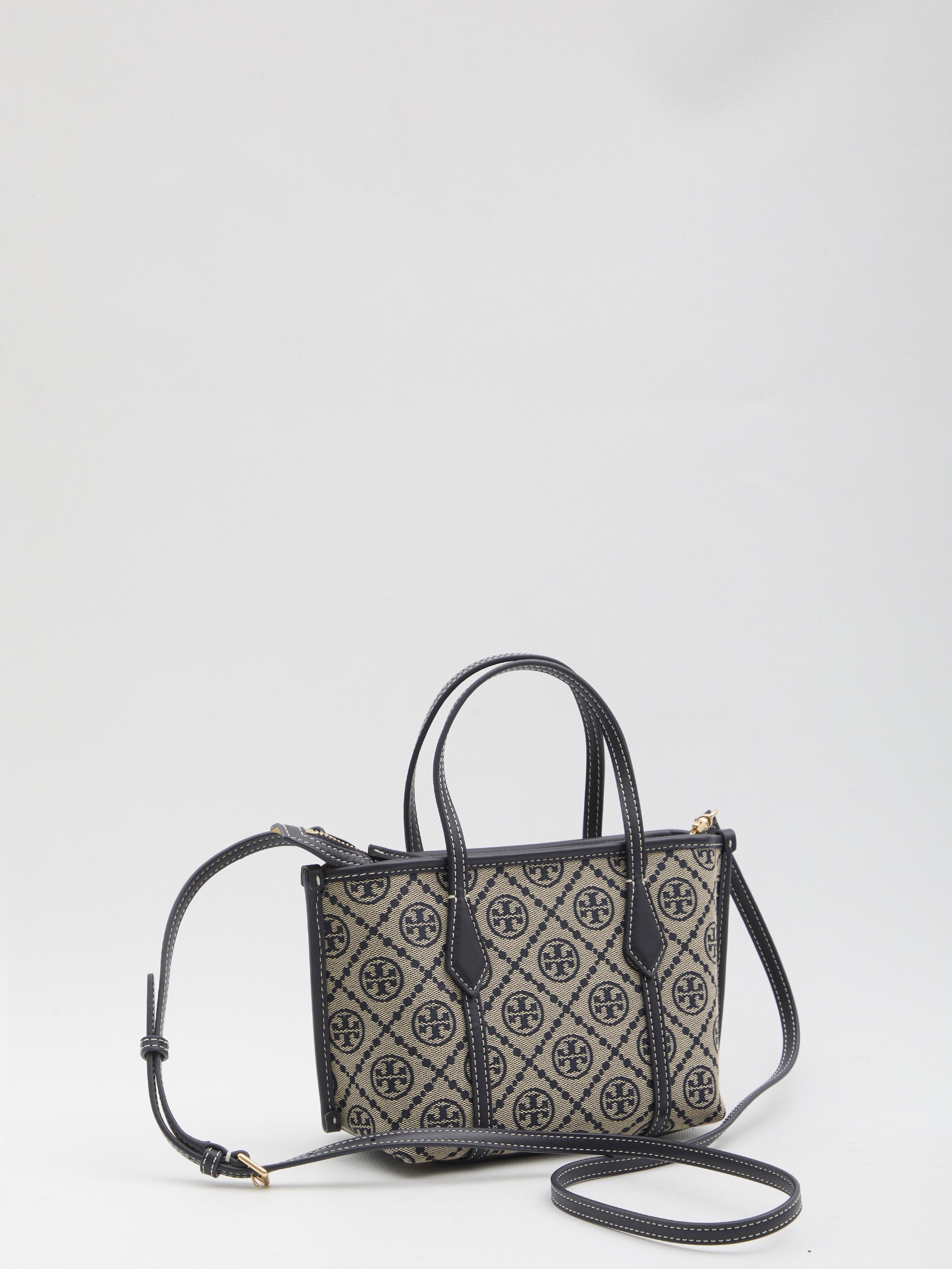 Perry T Monogram shopping mini bag