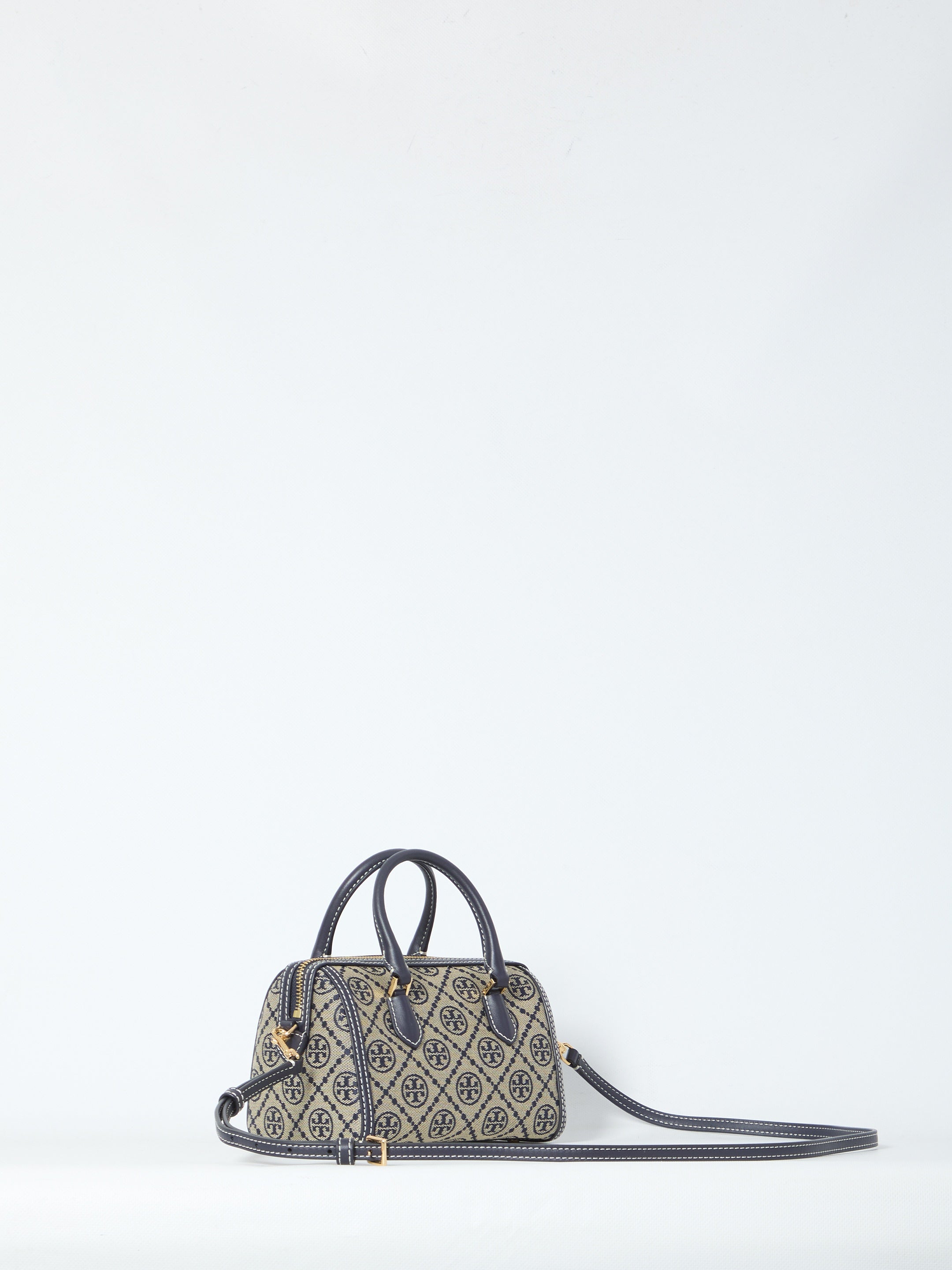 T Monogram Barrel bag mini