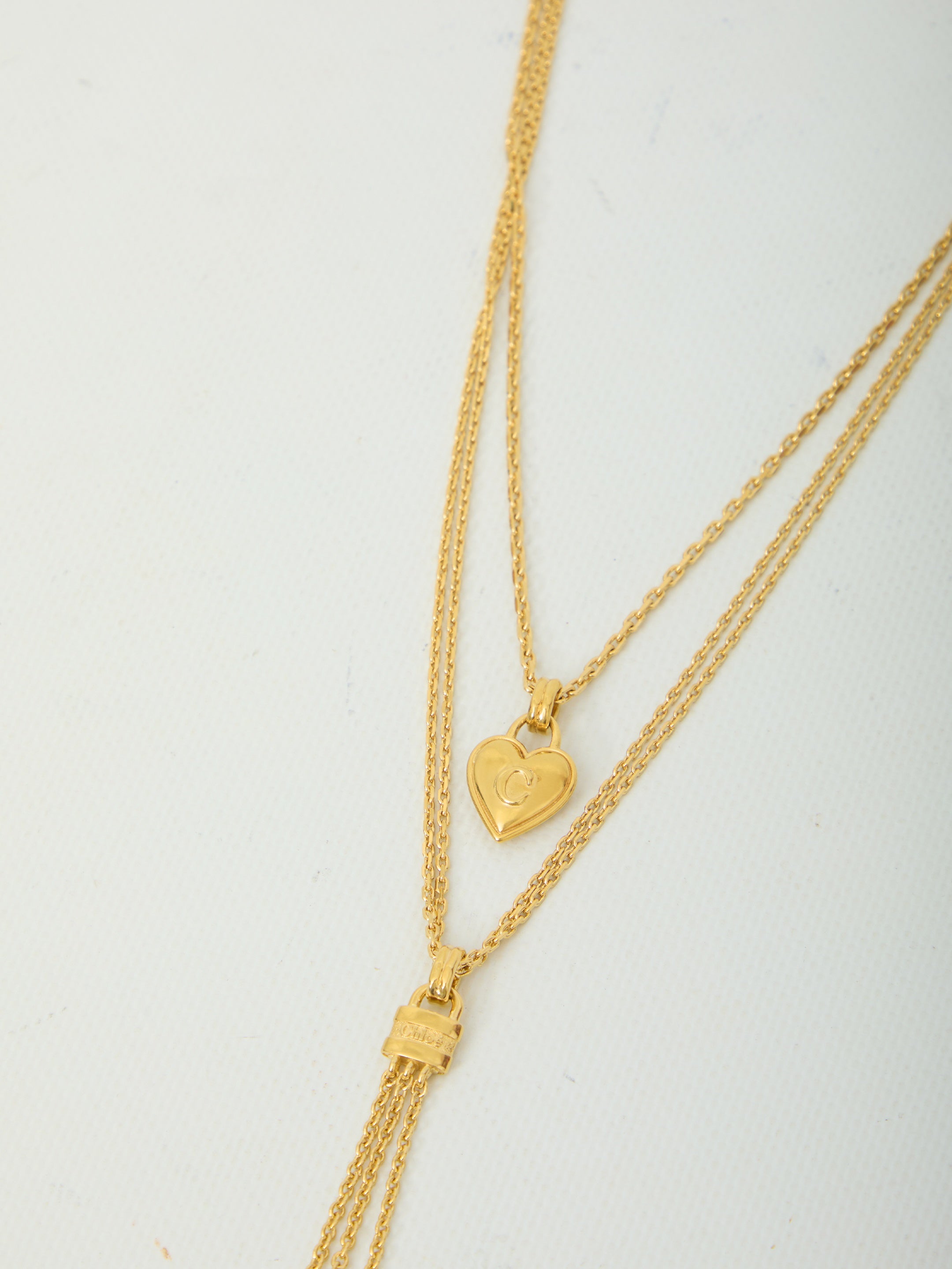 Chloé Mini Paddington necklace