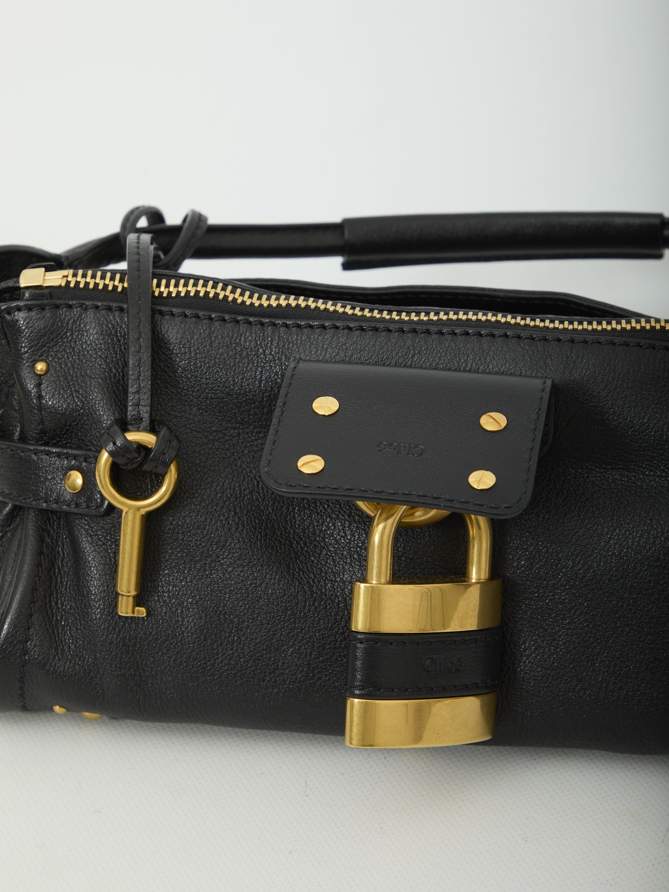 Small Paddington bag with shoulder strap