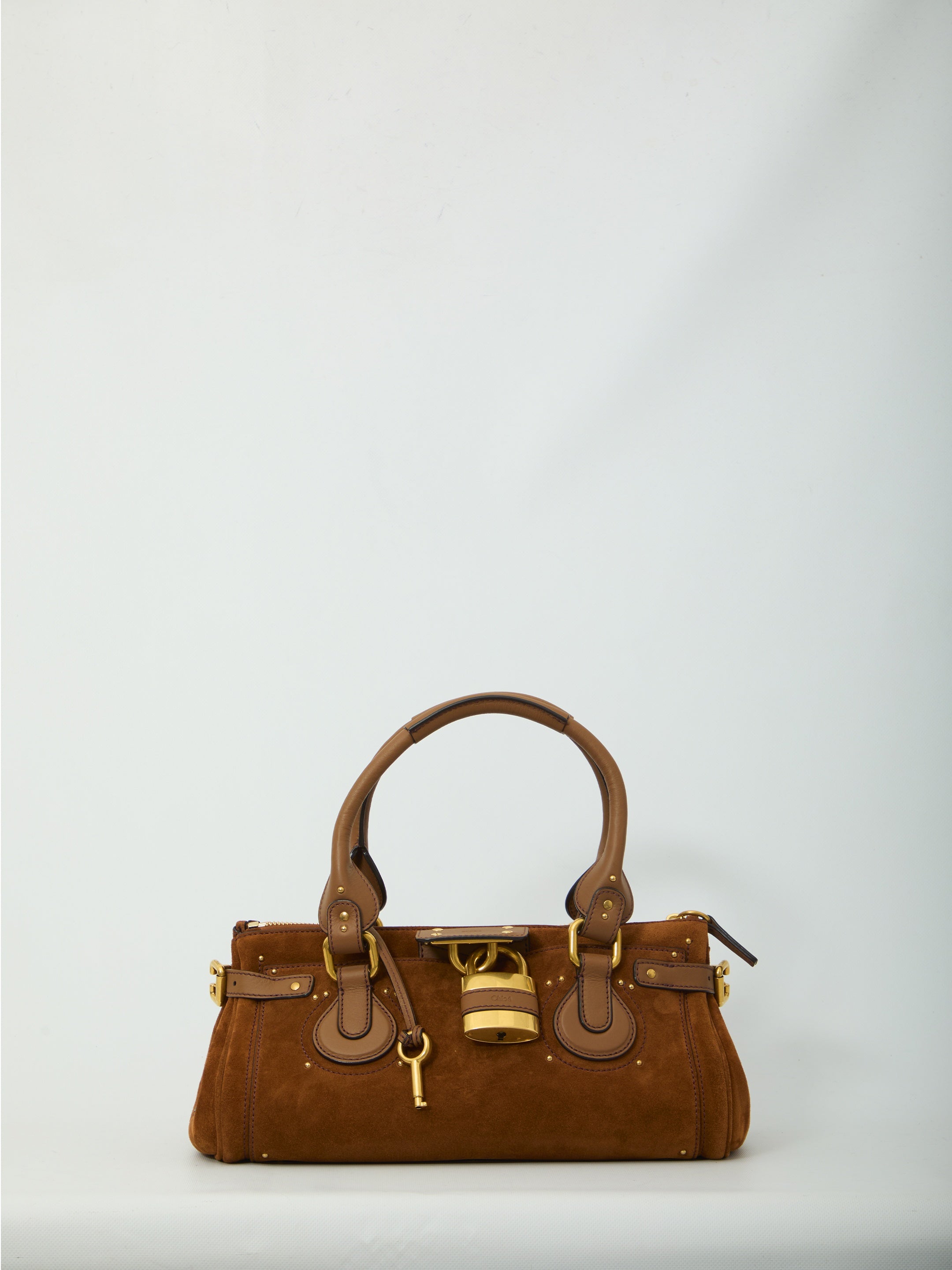 Paddington suede leather bag