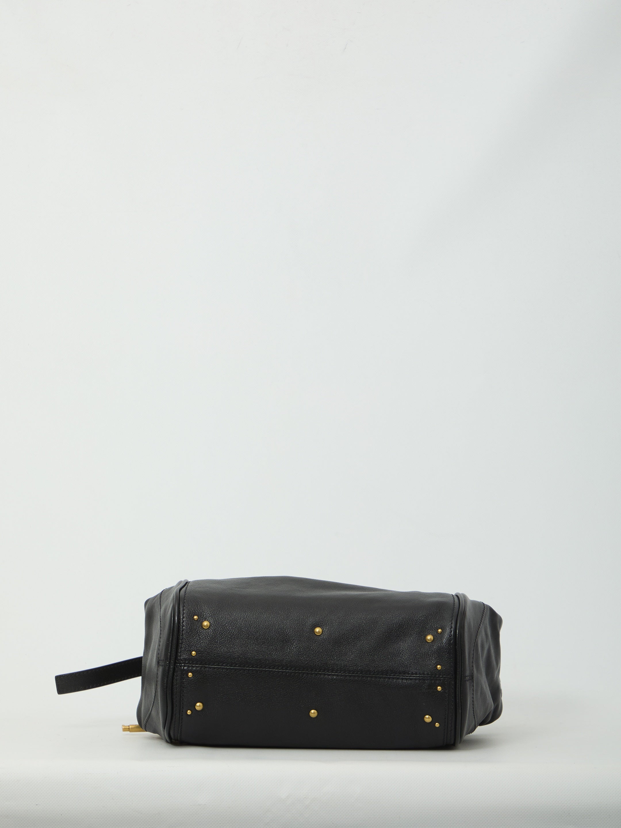 Grained leather Paddington crossbody bag